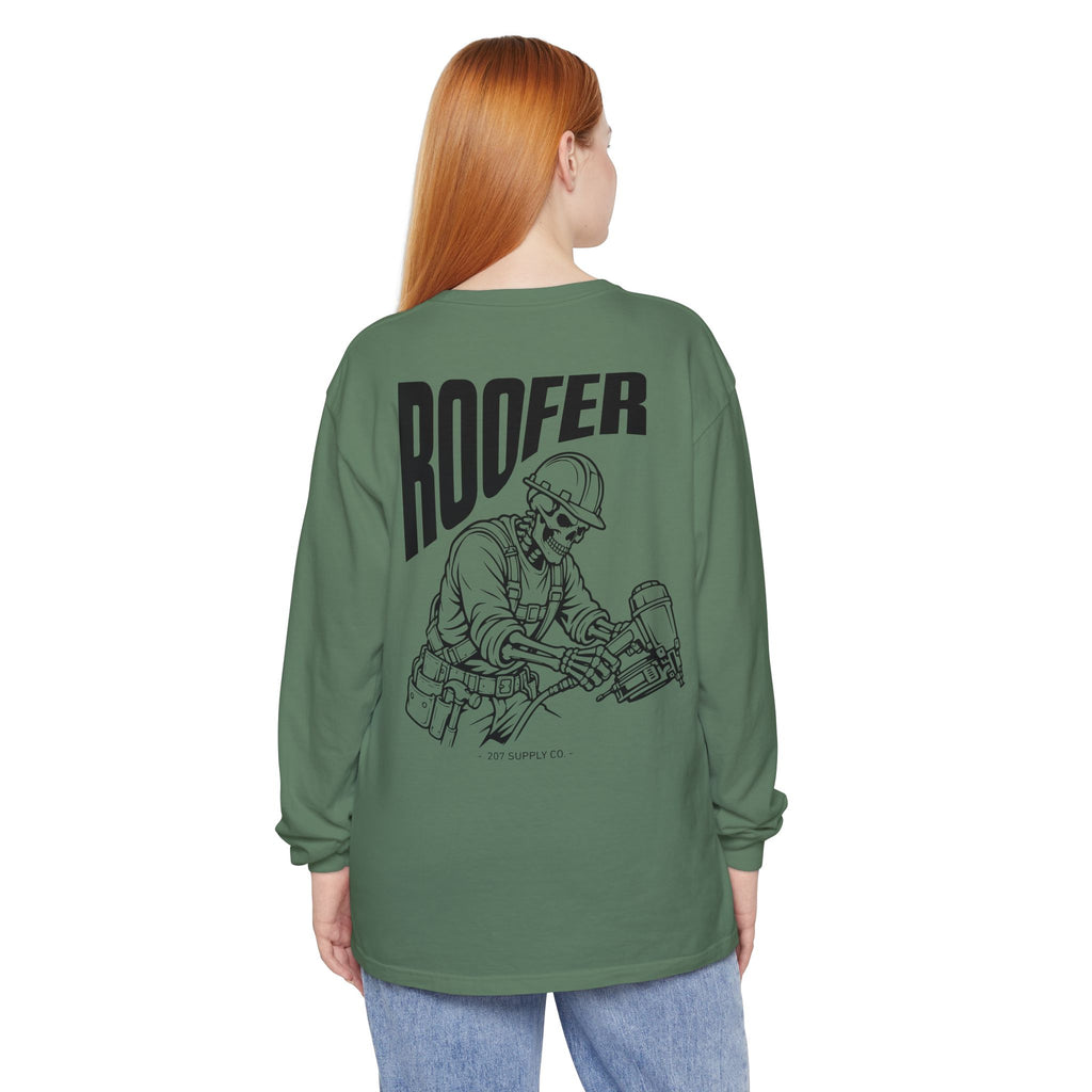 Roofer Skull Long Sleeve