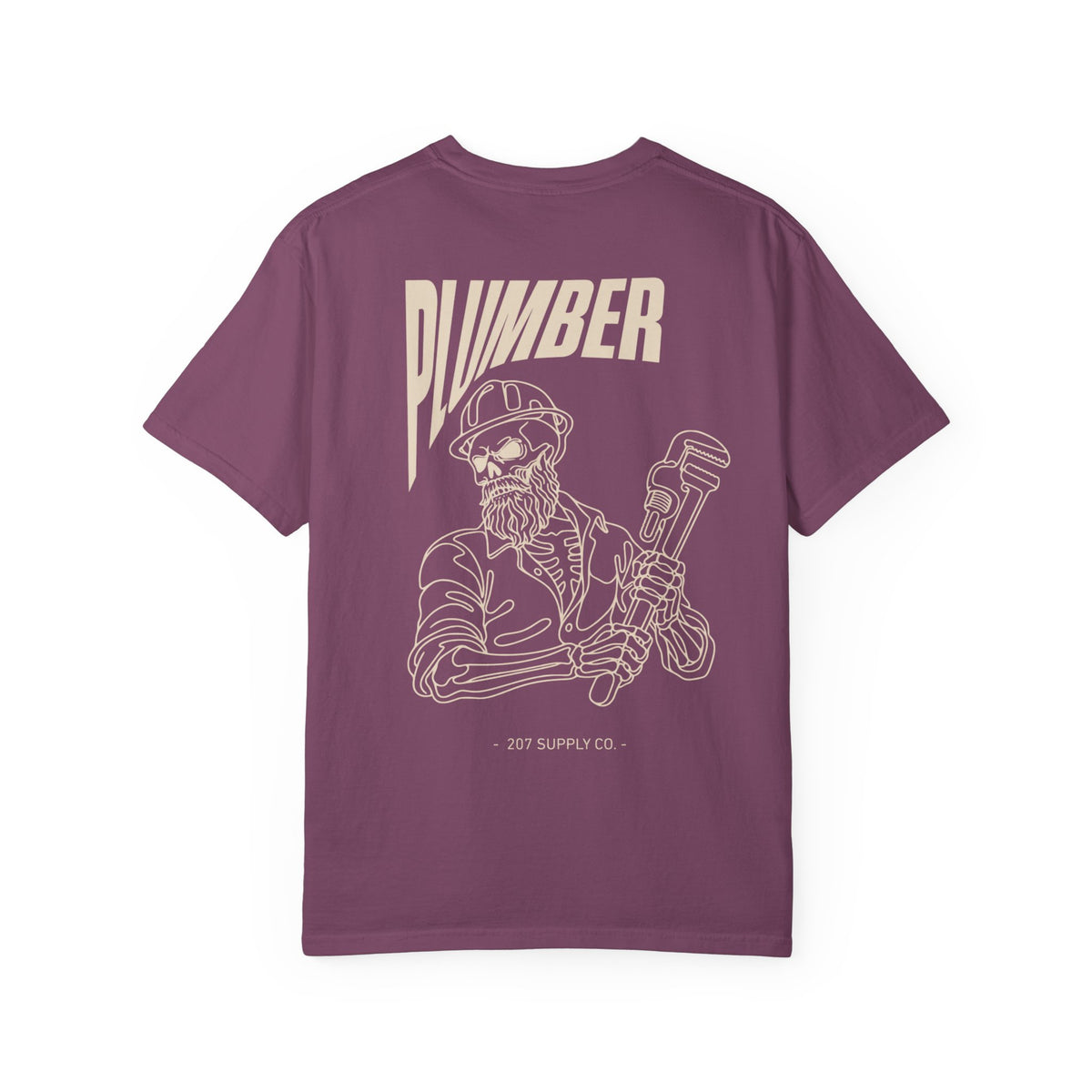 Plumber Skull Tee - Dark