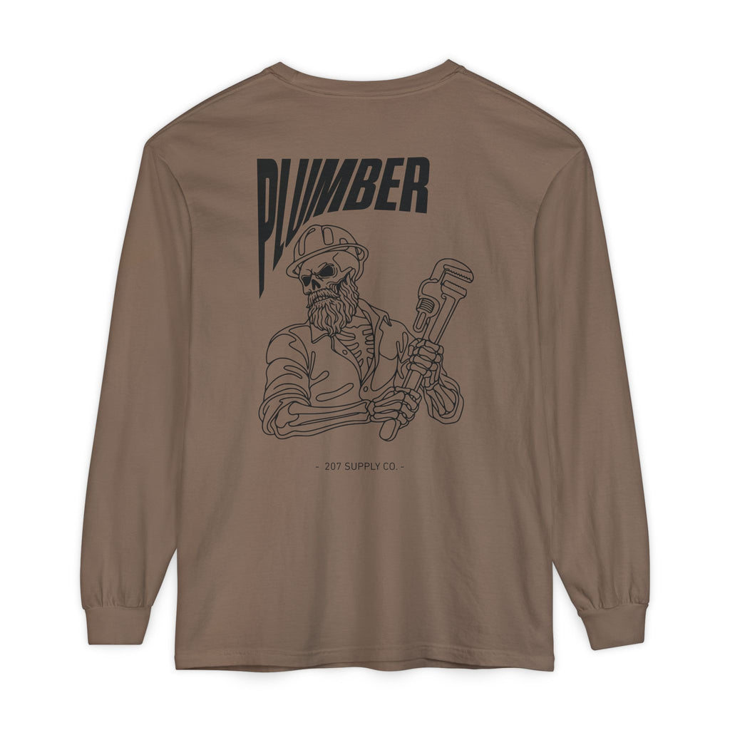 Plumber Skull Long Sleeve