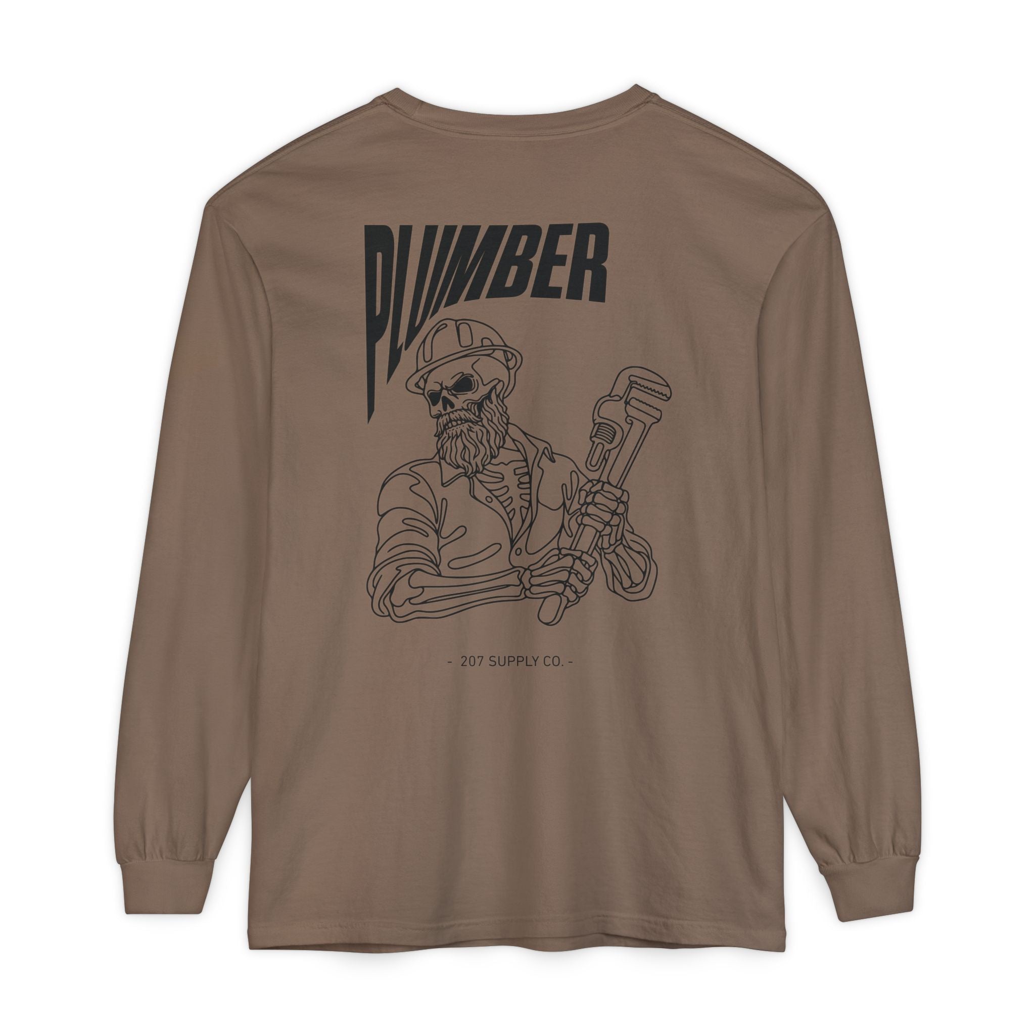 Plumber Skull Long Sleeve