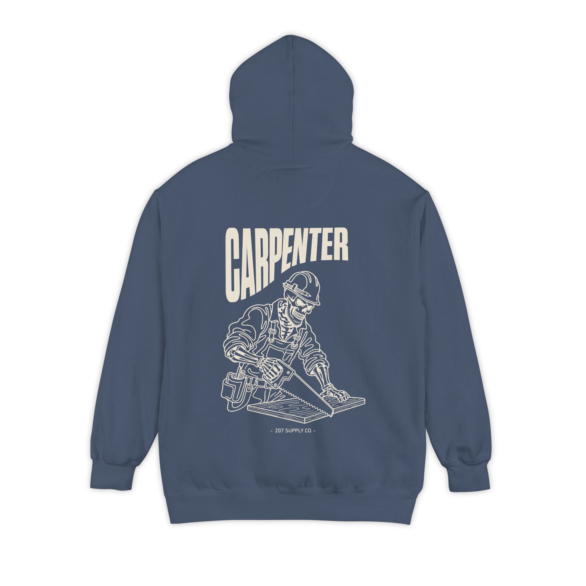Carpenter Skull Hoodie - Dark
