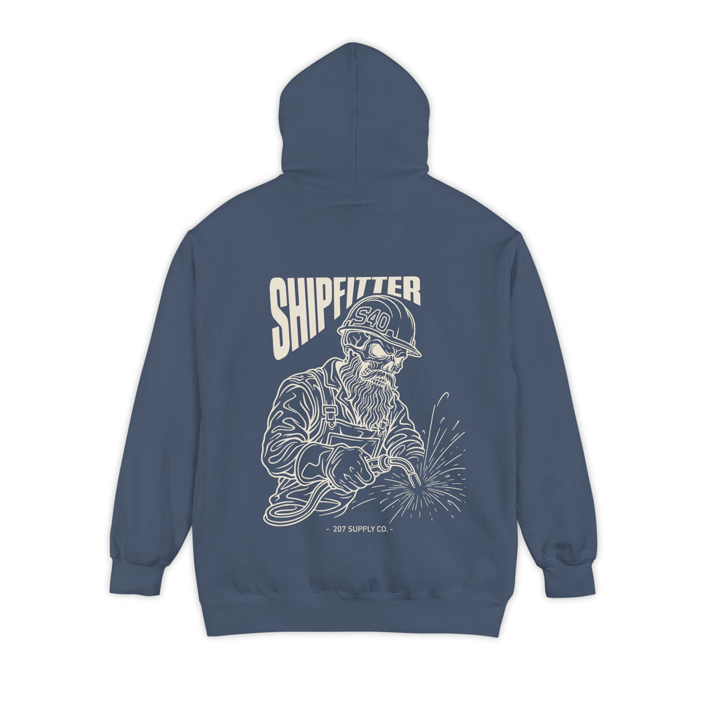 Shipfitter Skull Hoodie - Dark