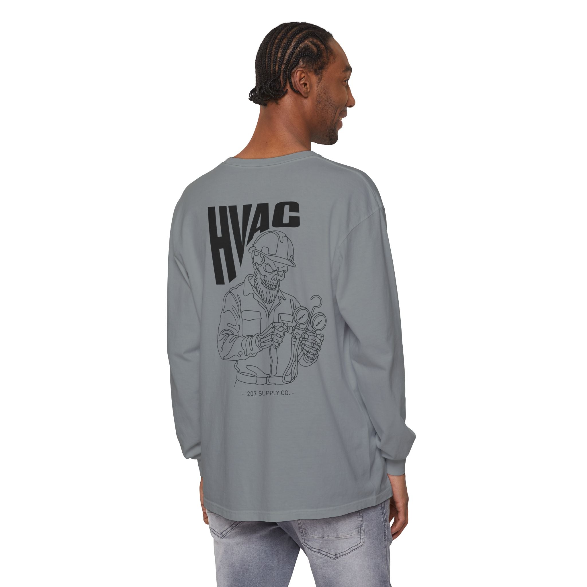 HVAC Skull Long Sleeve
