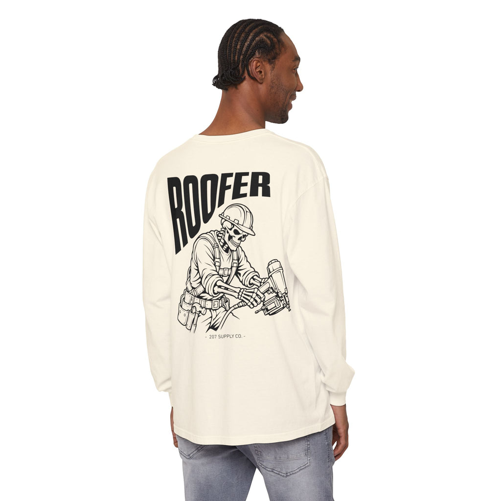 Roofer Skull Long Sleeve