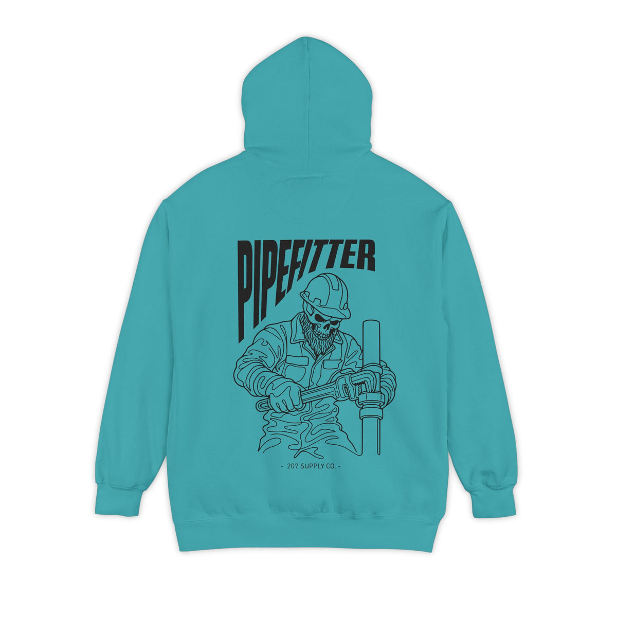 Pipefitter Skull Hoodie