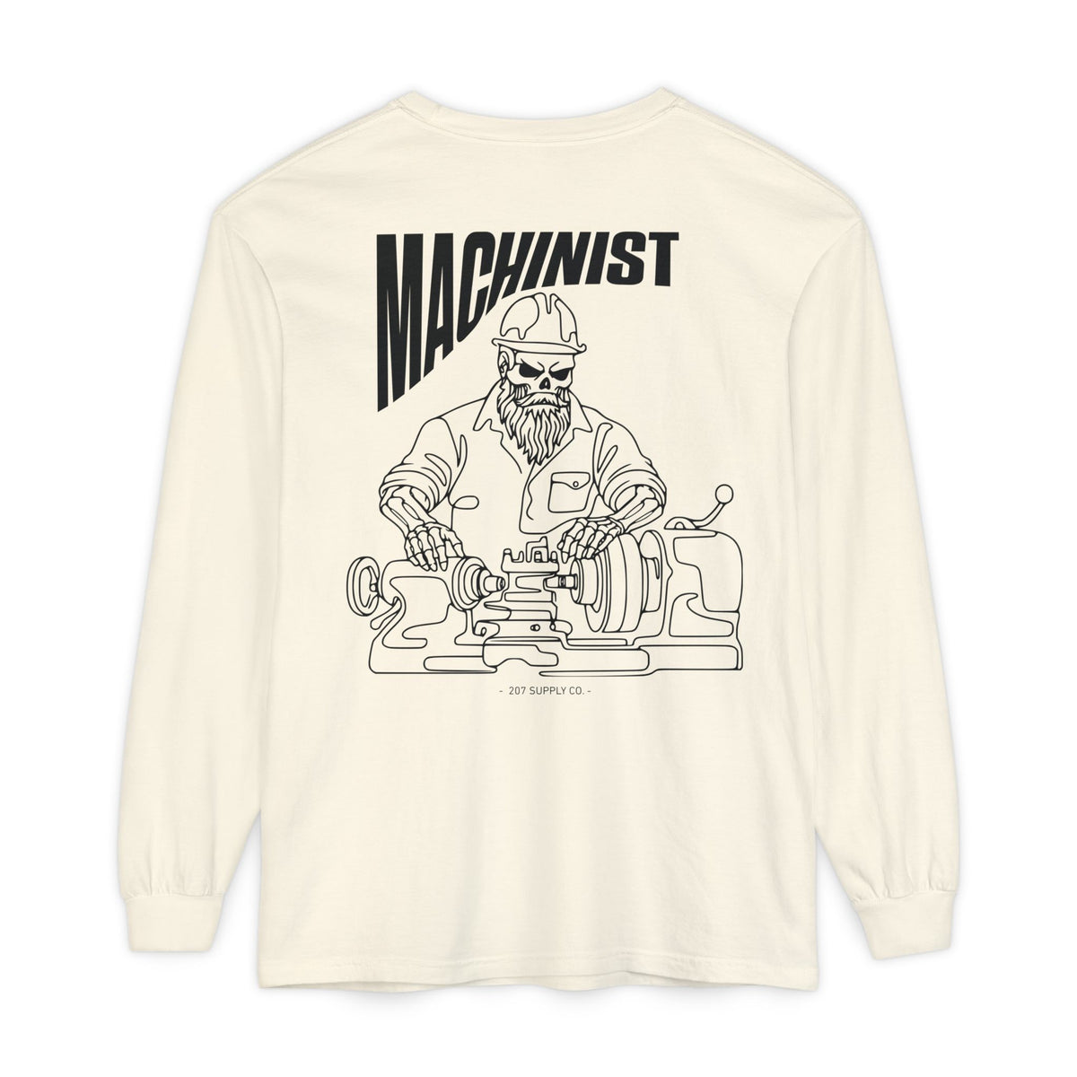 Machinist Skull Long Sleeve