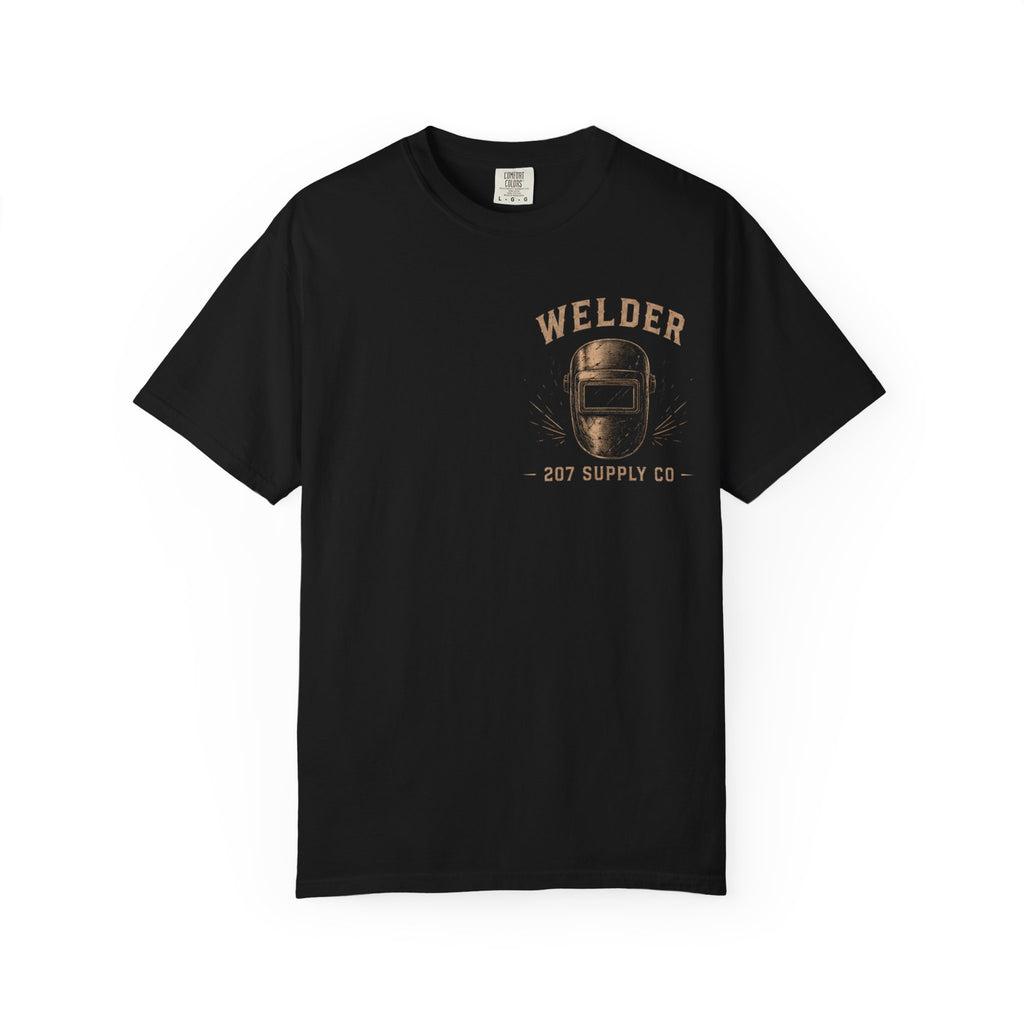 Premium Welder T-Shirt – Retro Industrial Welding Crew Tee (Stick • MIG • TIG)