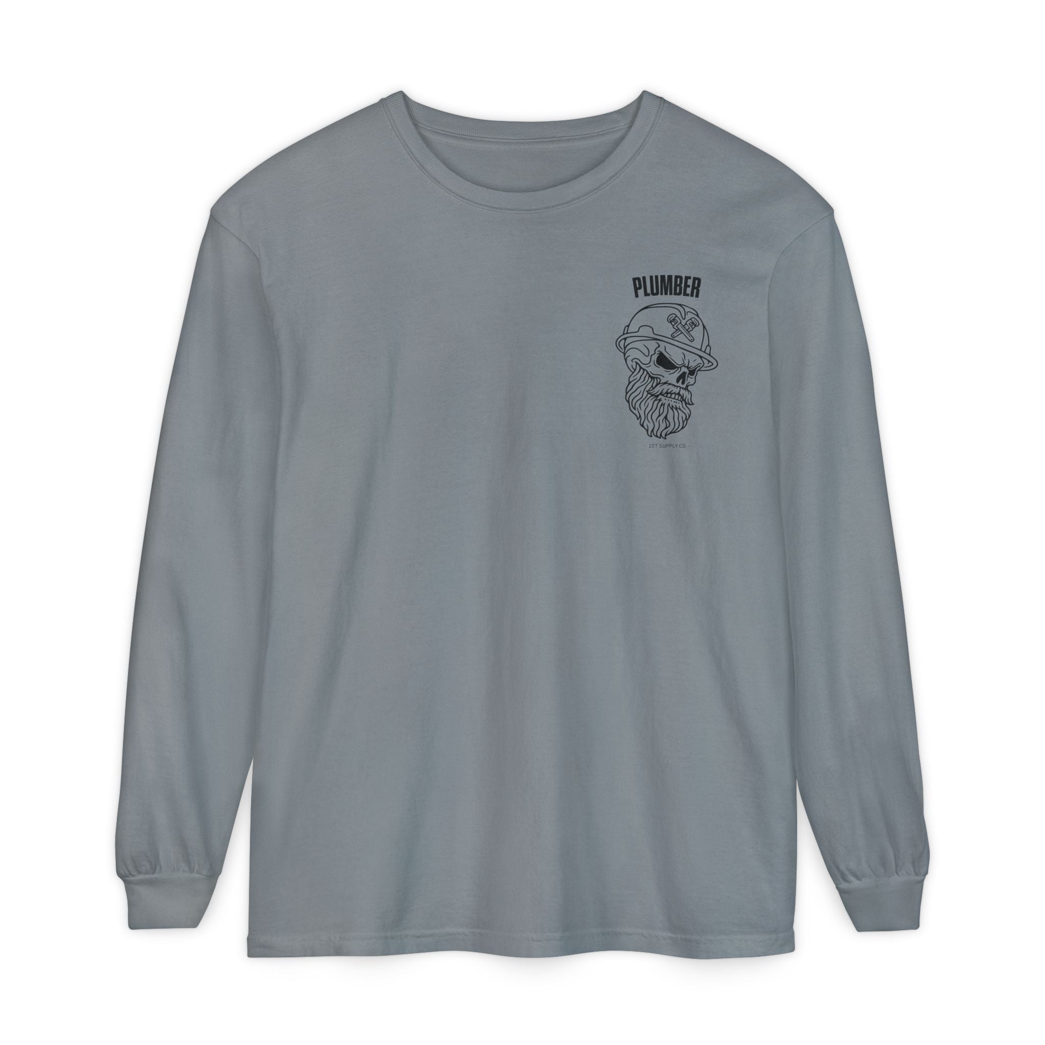 Plumber Skull Long Sleeve