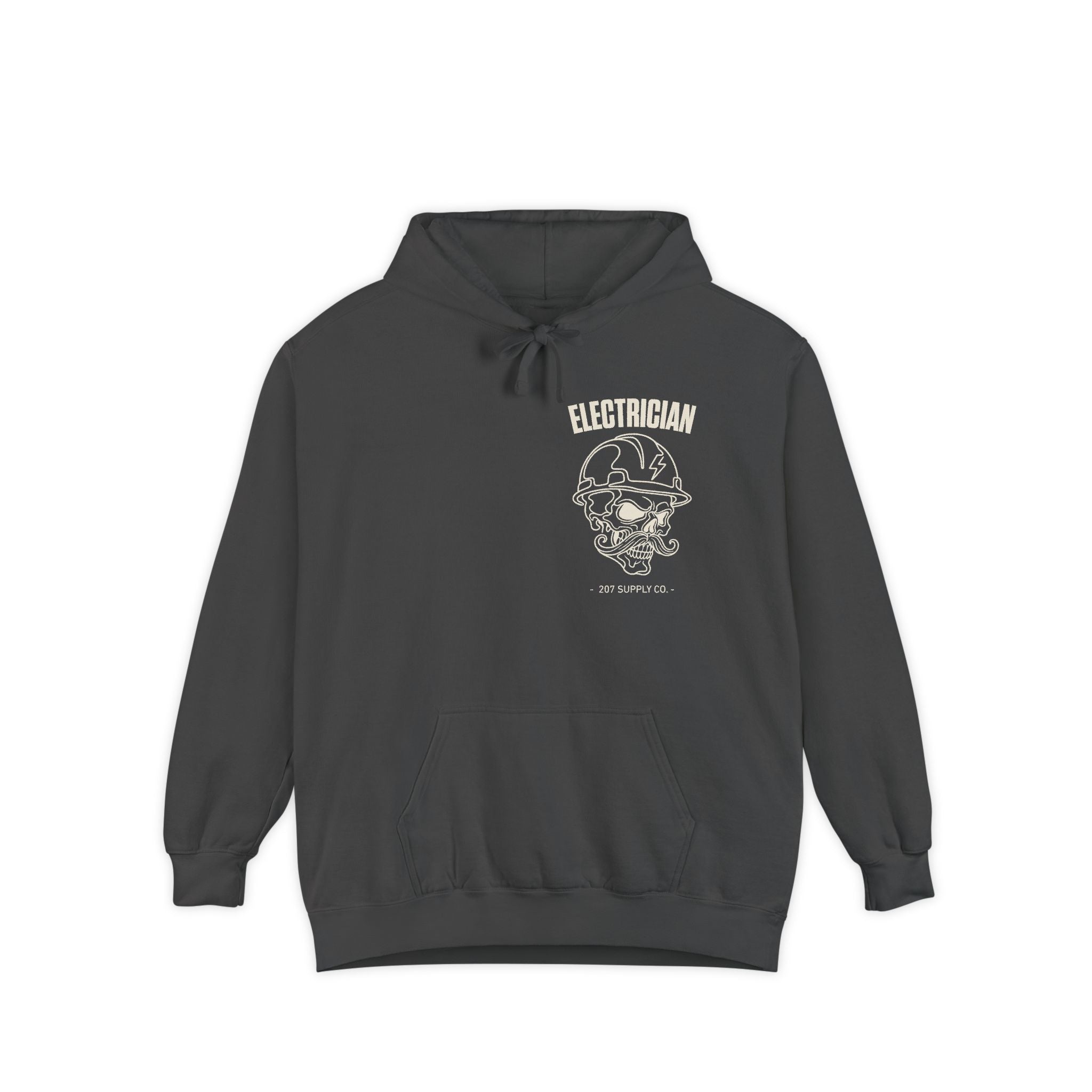 Electrician Skull Hoodie - Dark