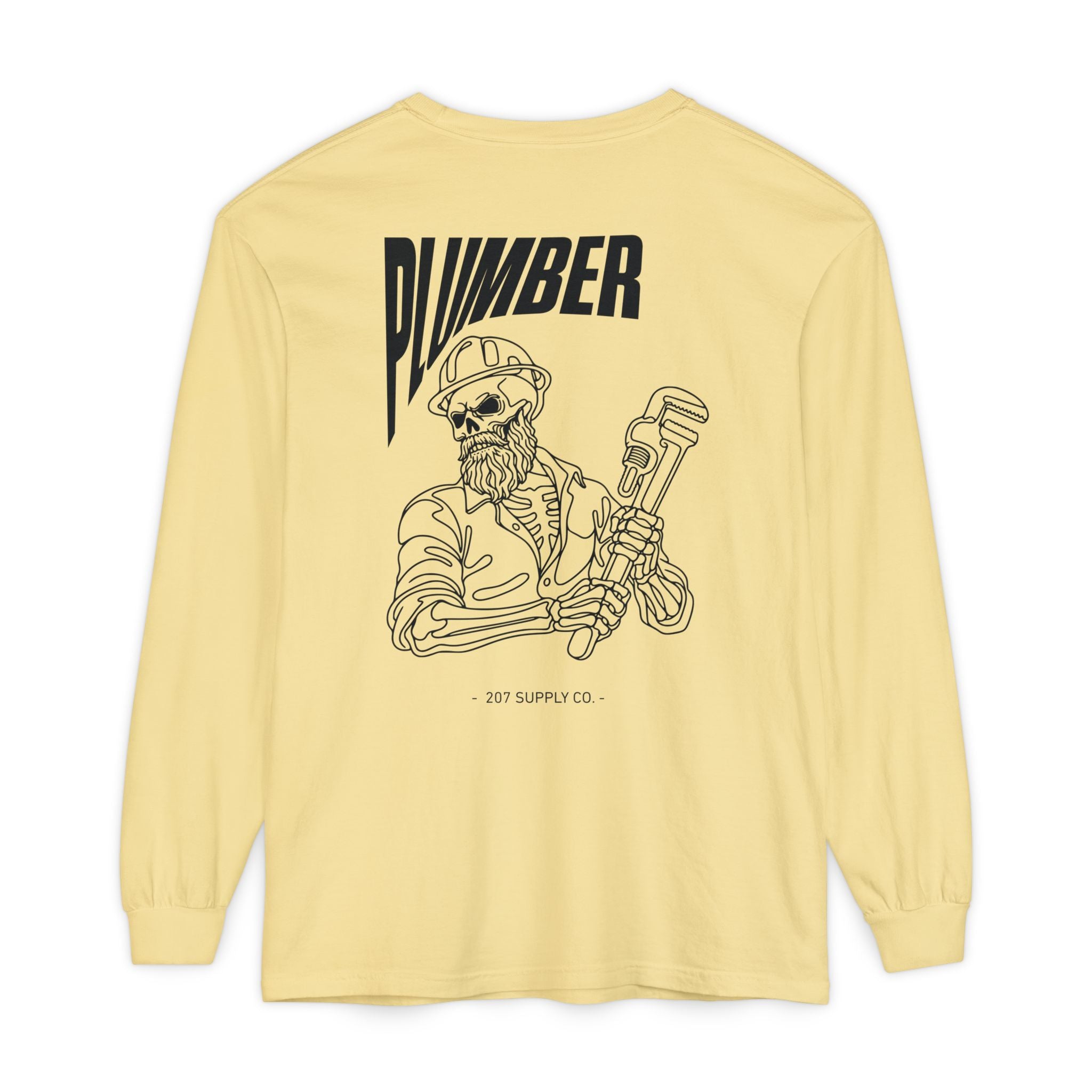 Plumber Skull Long Sleeve