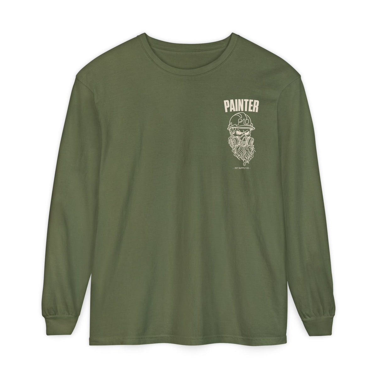 Painter Skull Long Sleeve - Dark