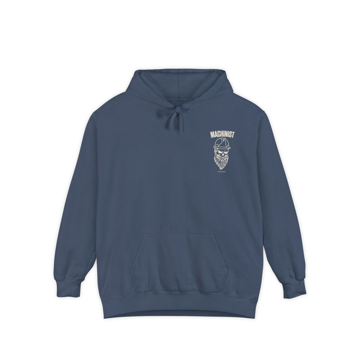 Machinist Skull Hoodie - Dark
