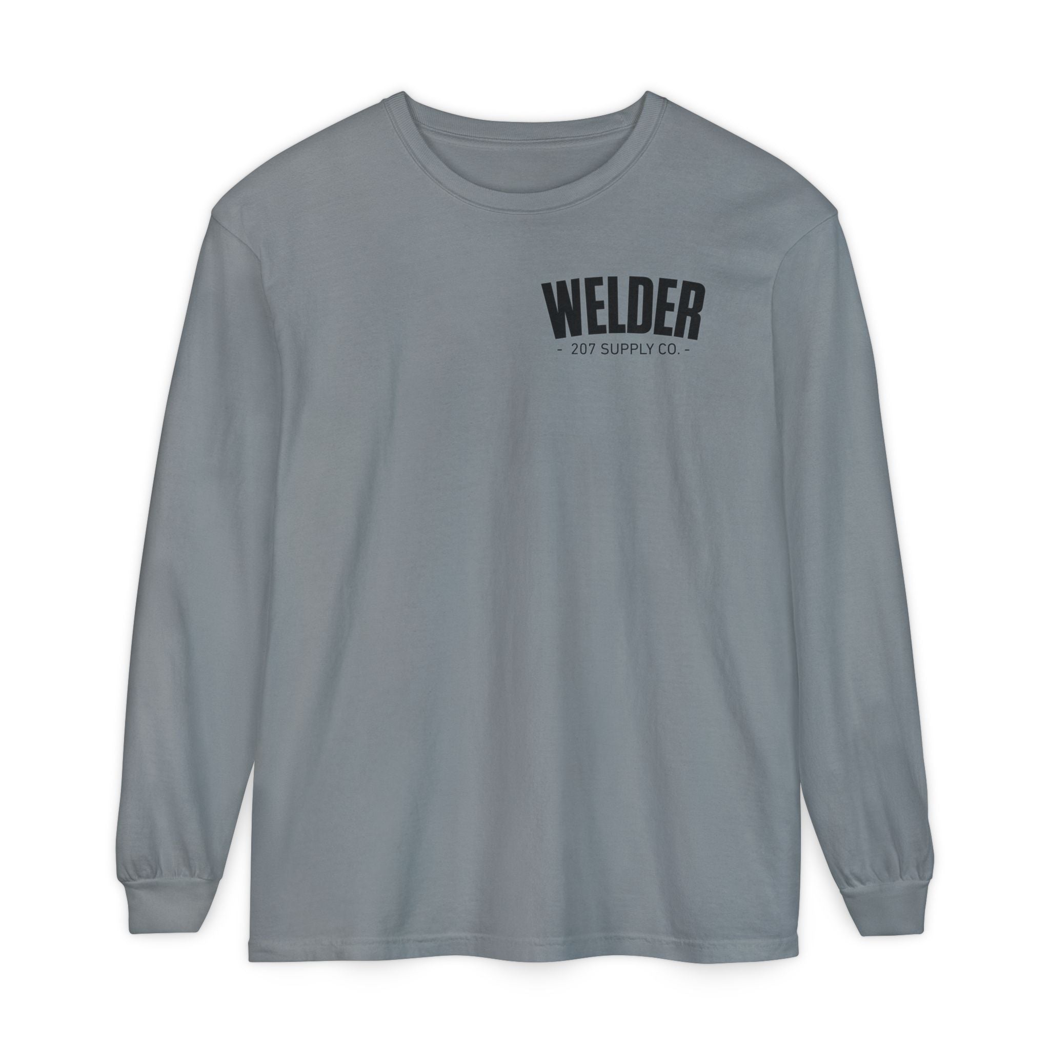 Welder Long Sleeve Tee — Granite