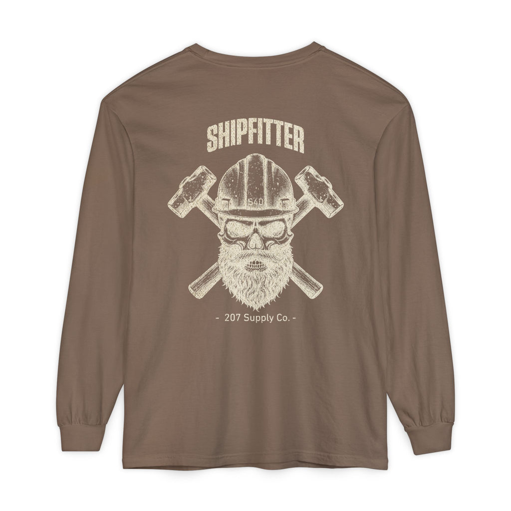 Shipfitter Skull & Hammer Long Sleeve - Dark Colors