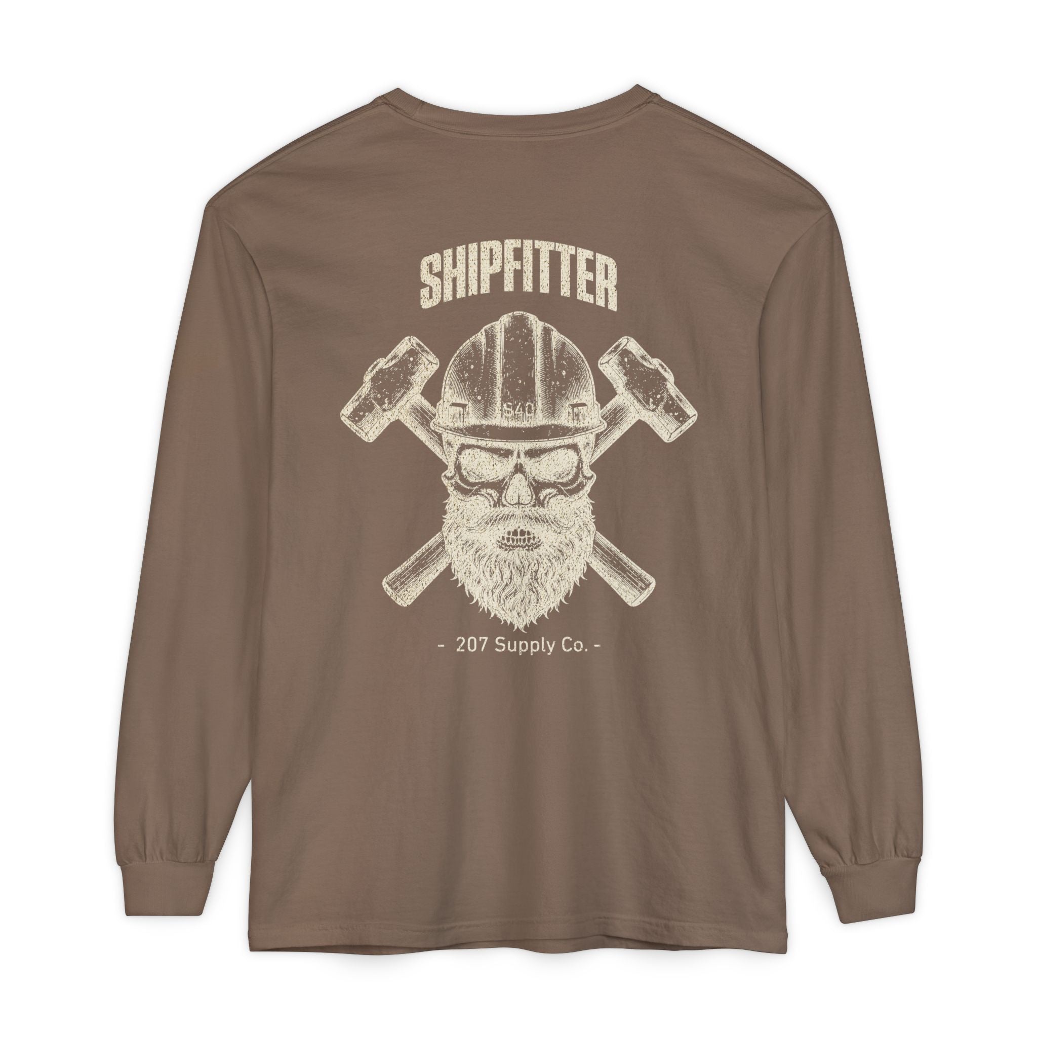 Shipfitter Skull & Hammer Long Sleeve - Dark Colors