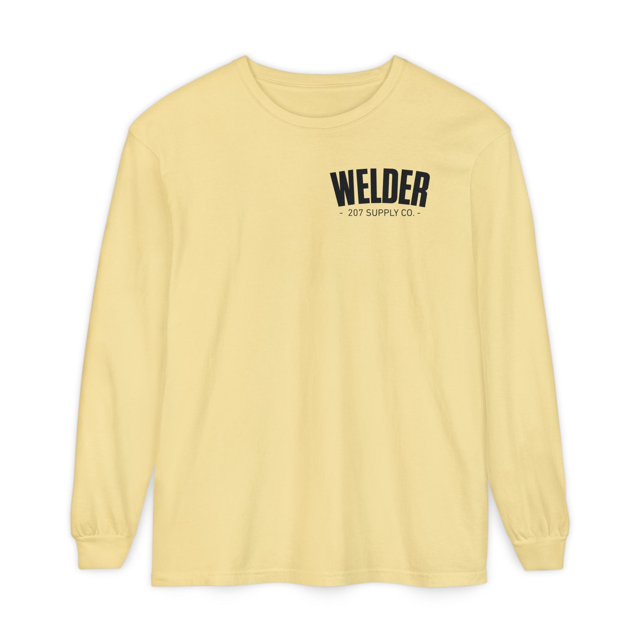 Welder Long Sleeve Tee — Butter