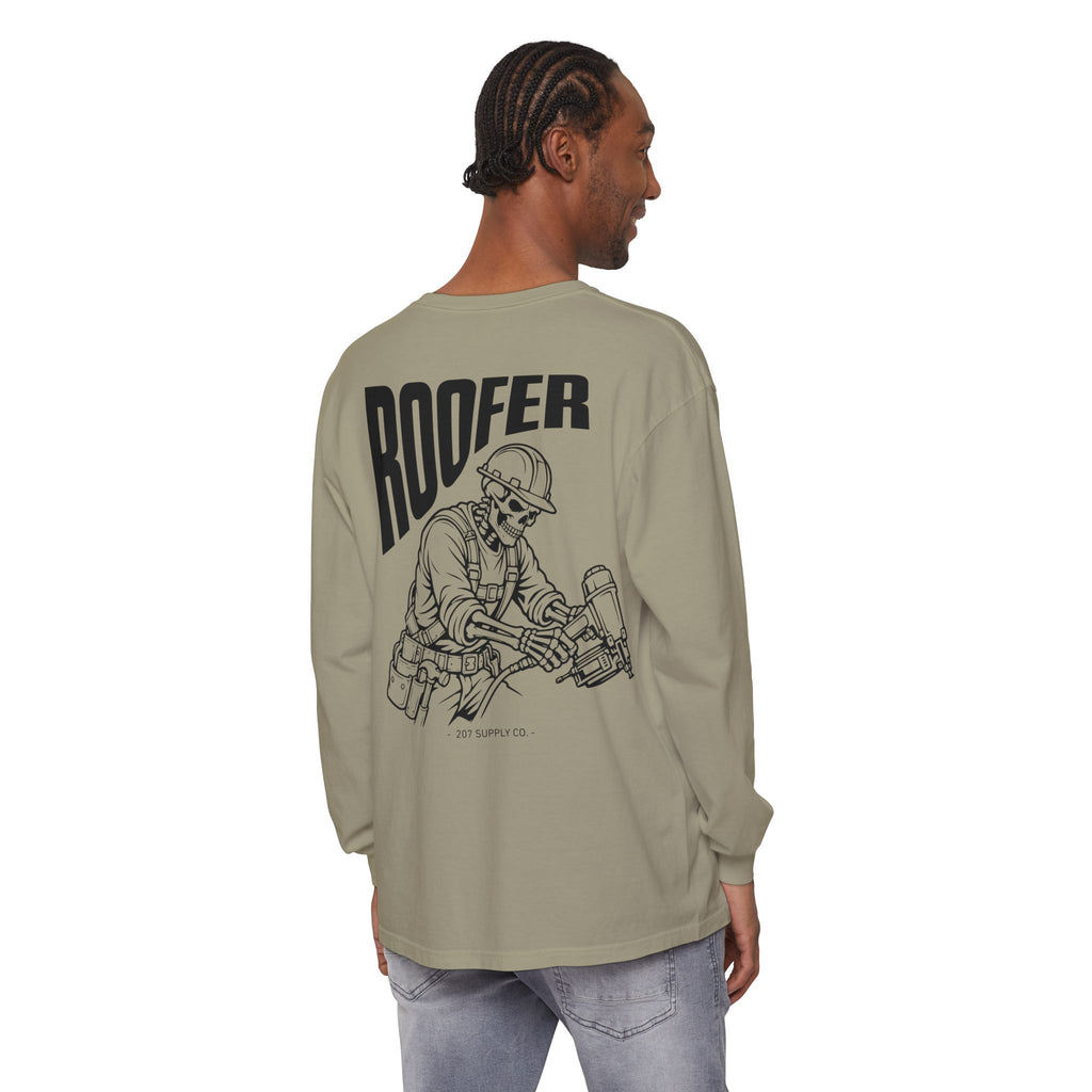 Roofer Skull Long Sleeve