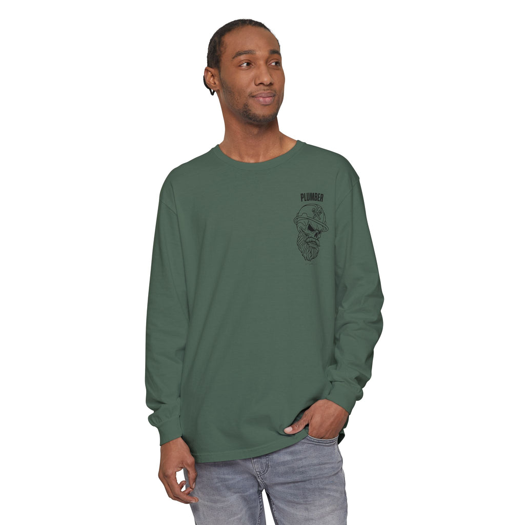 Plumber Skull Long Sleeve