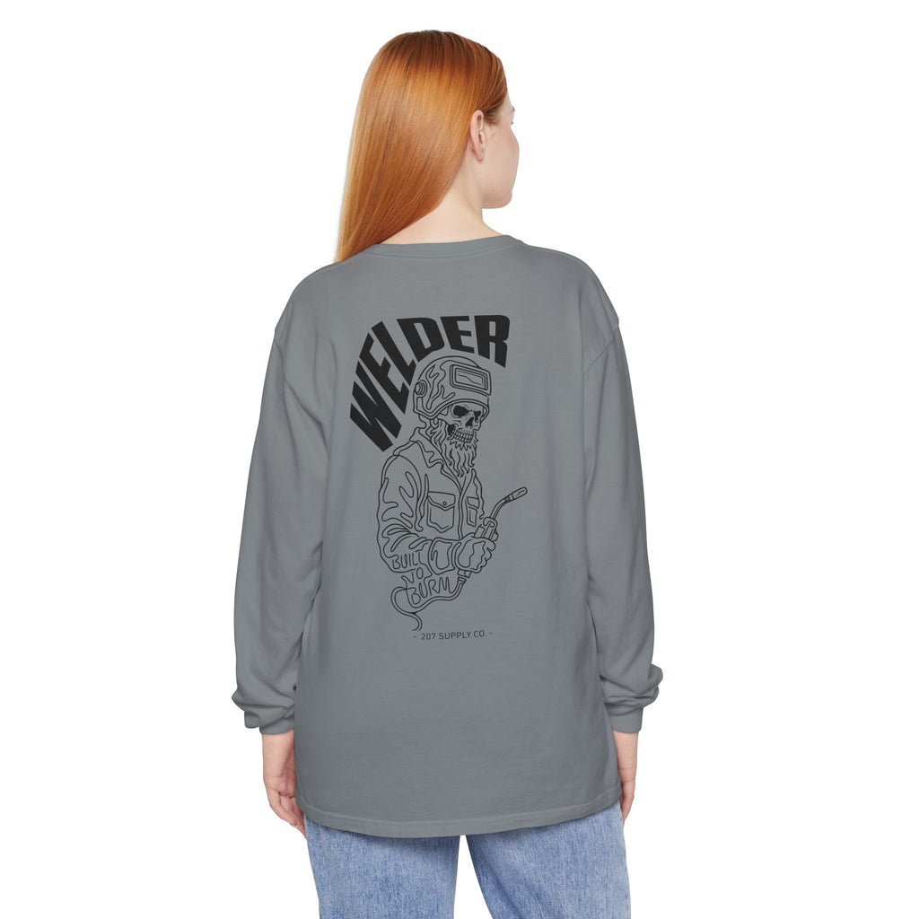Welder Skull Long Sleeve Tee