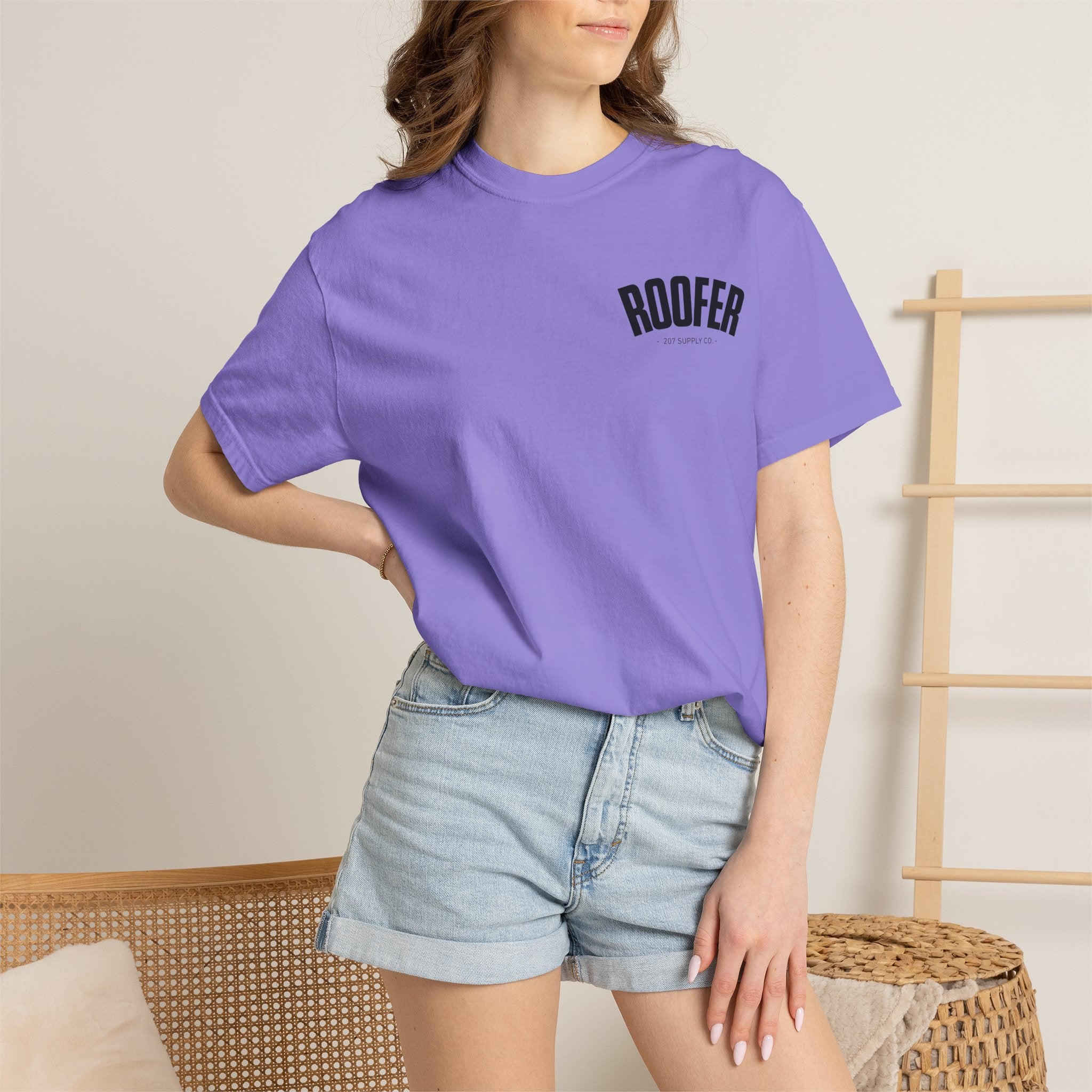 Roofer Skull Tee