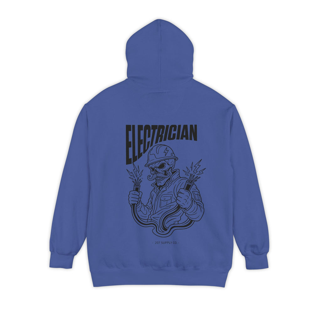 Electrician Skull Hoodie