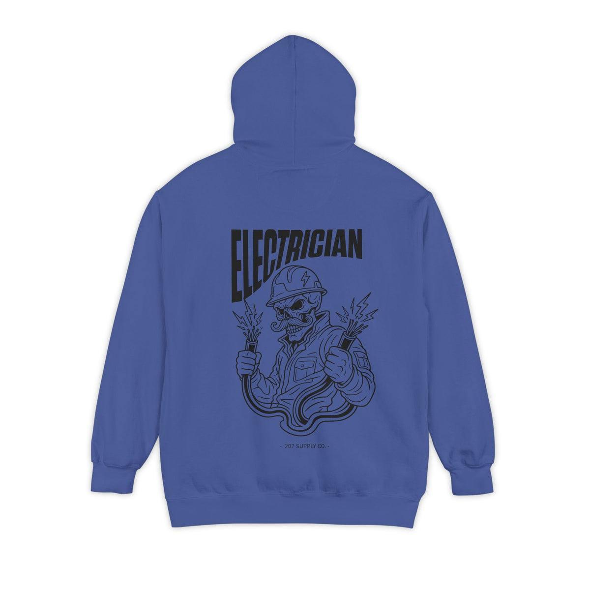 Electrician Skull Hoodie