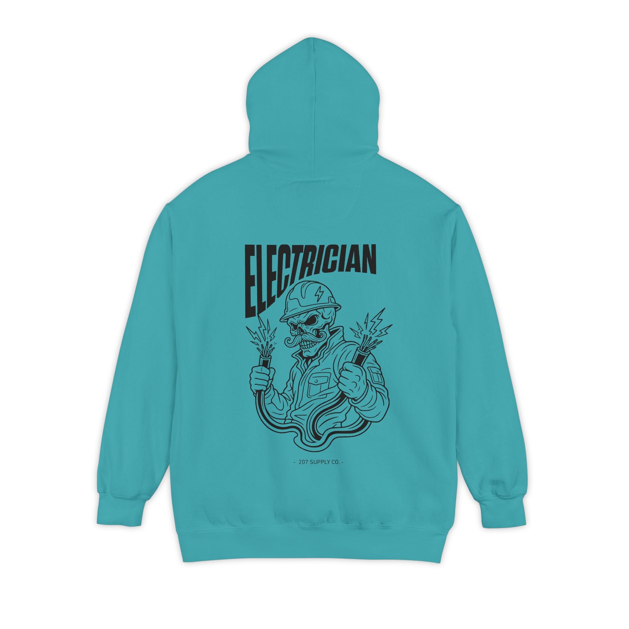 Electrician Skull Hoodie
