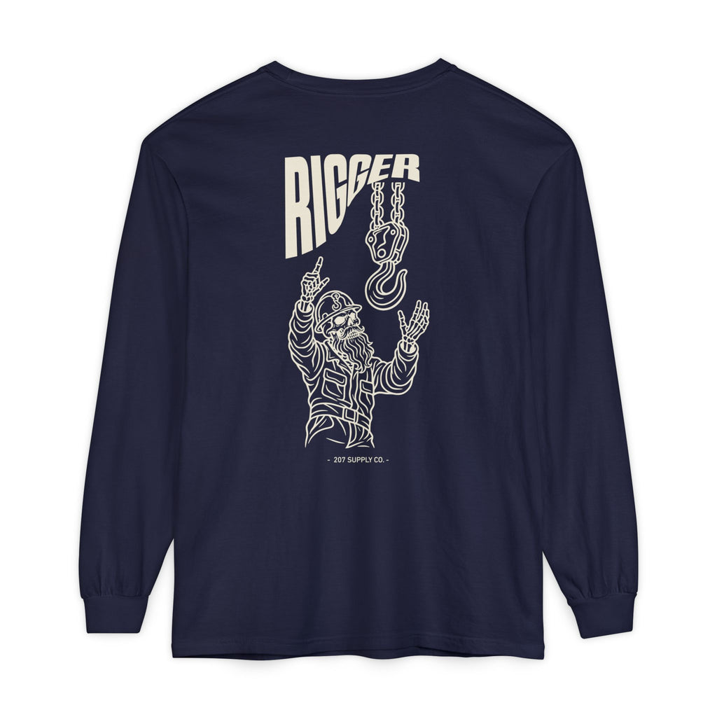 Rigger Skull Long Sleeve - Dark