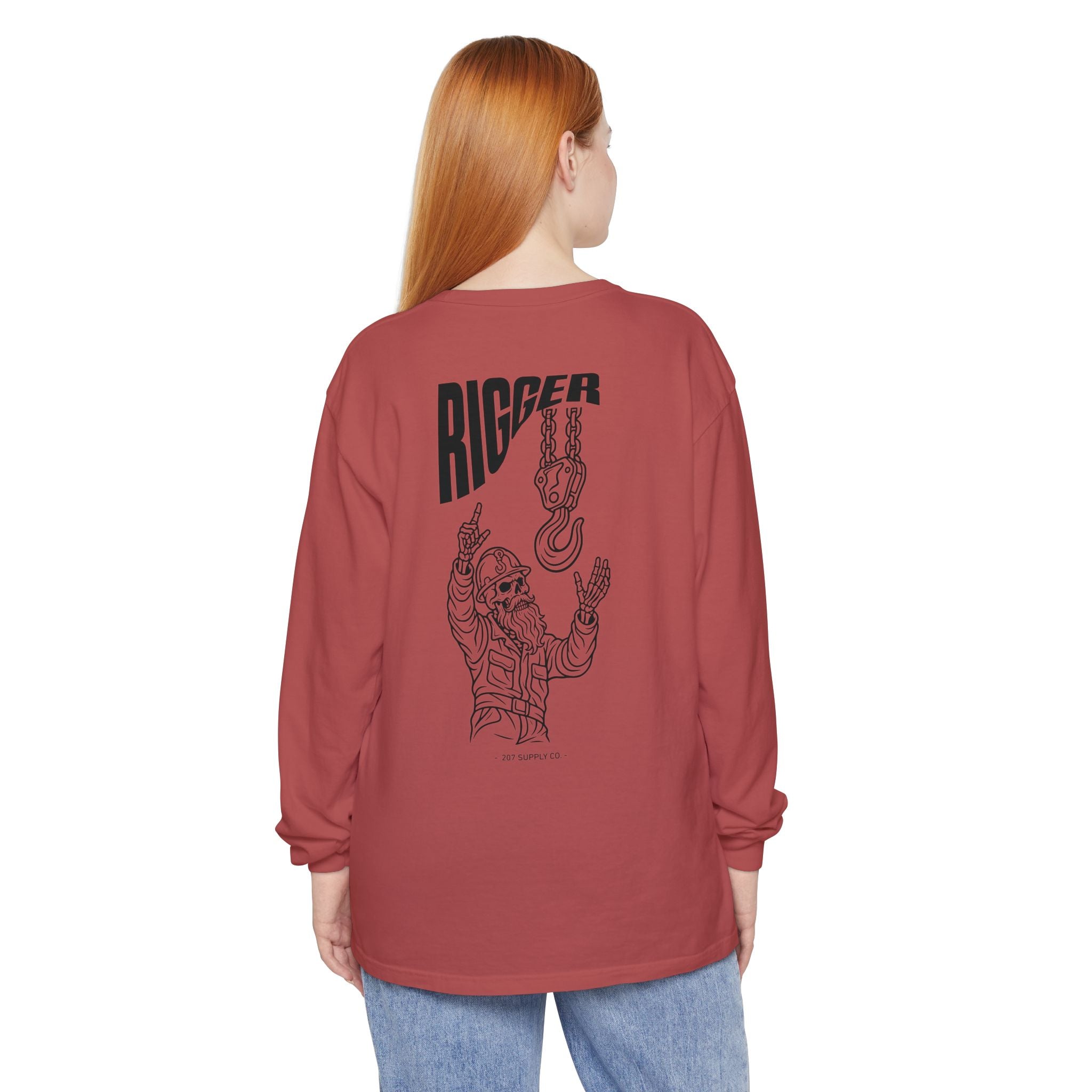 Rigger Skull Long Sleeve