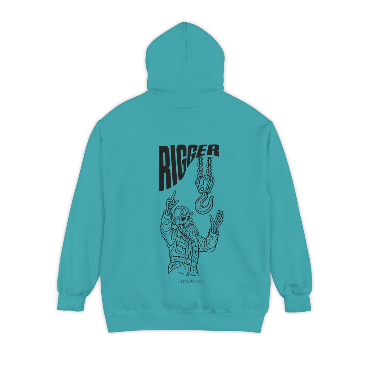 Rigger Skull Hoodie