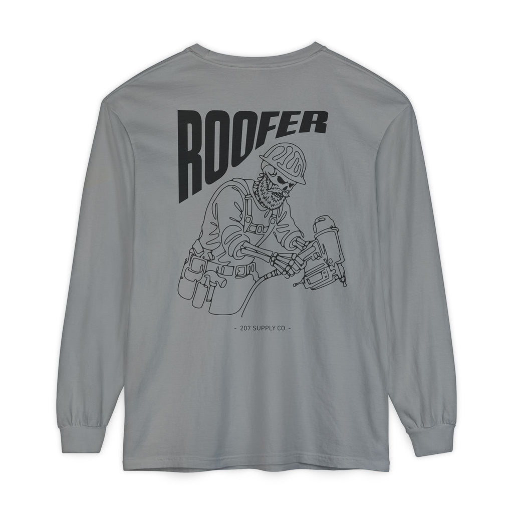 Roofer Skull Long Sleeve