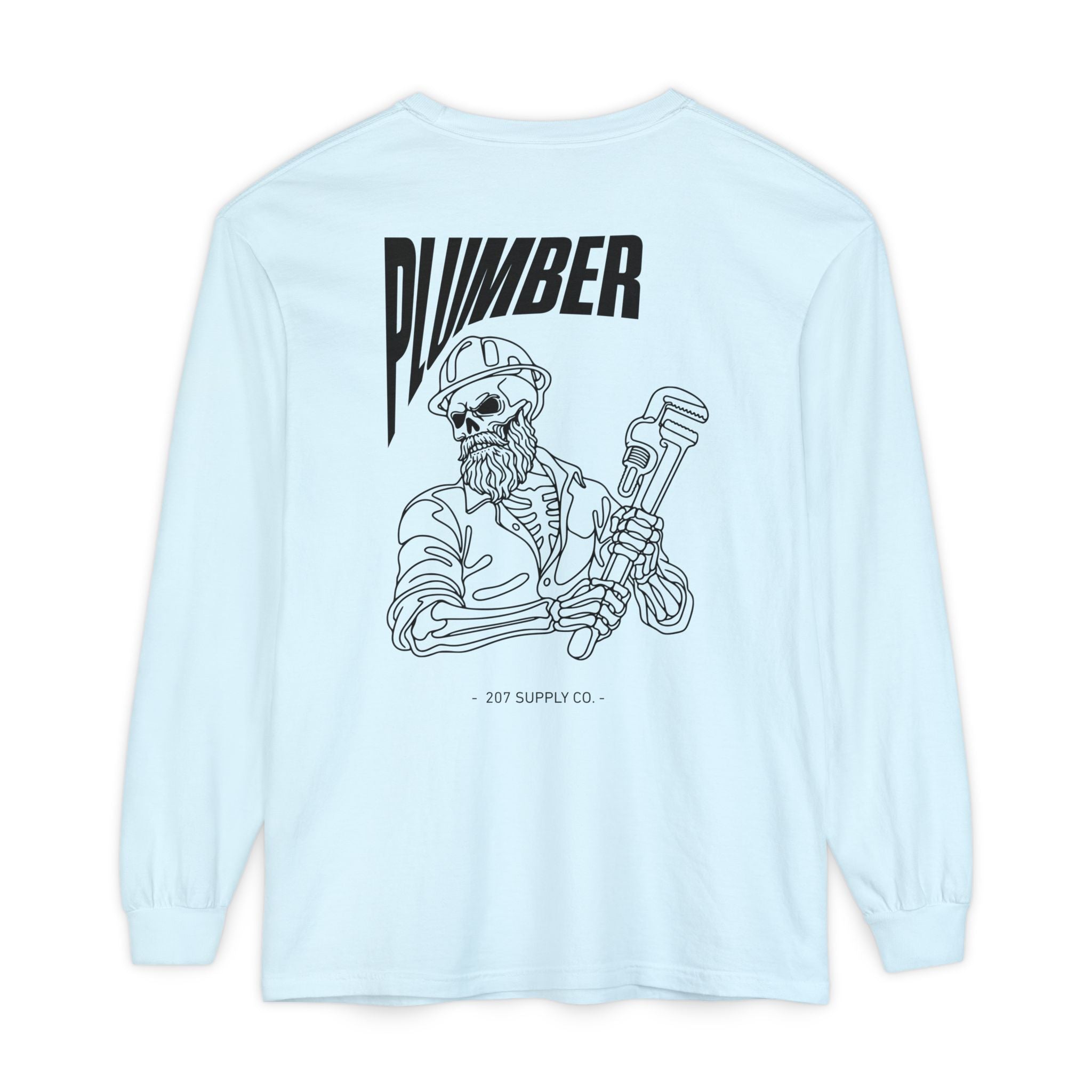 Plumber Skull Long Sleeve