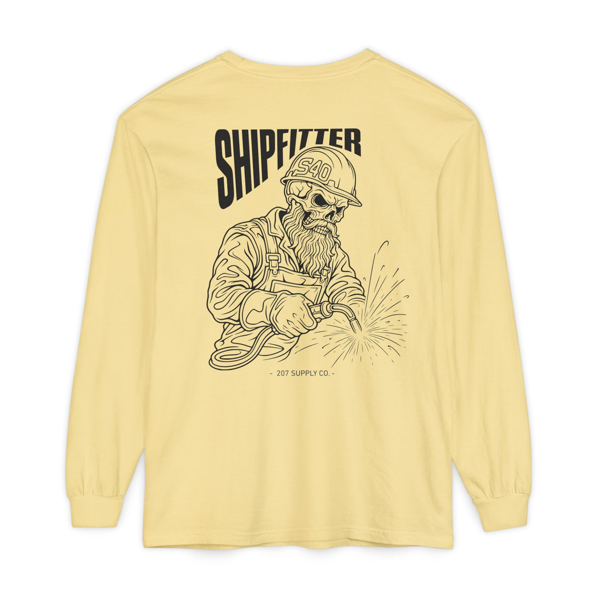 Shipfitter Skull Long Sleeve
