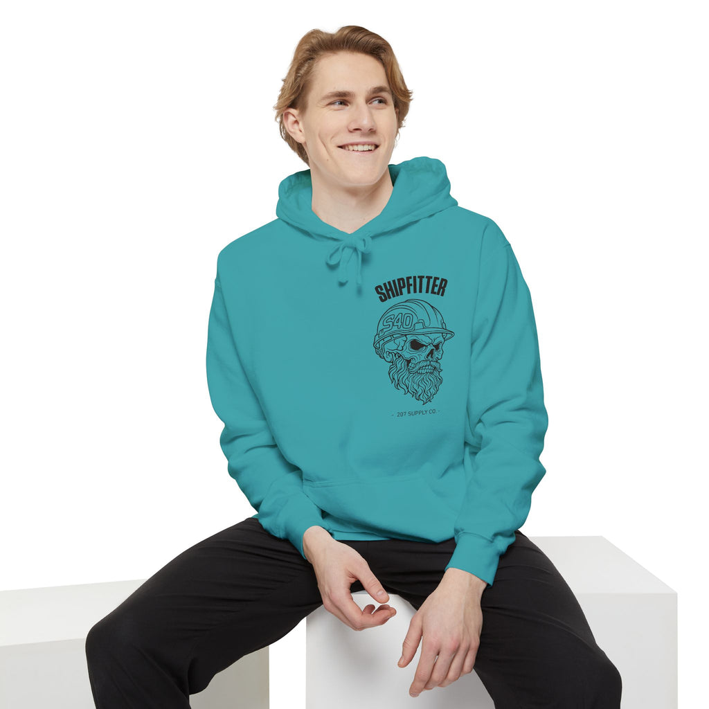 Shipfitter Bearded Skull Hoodie