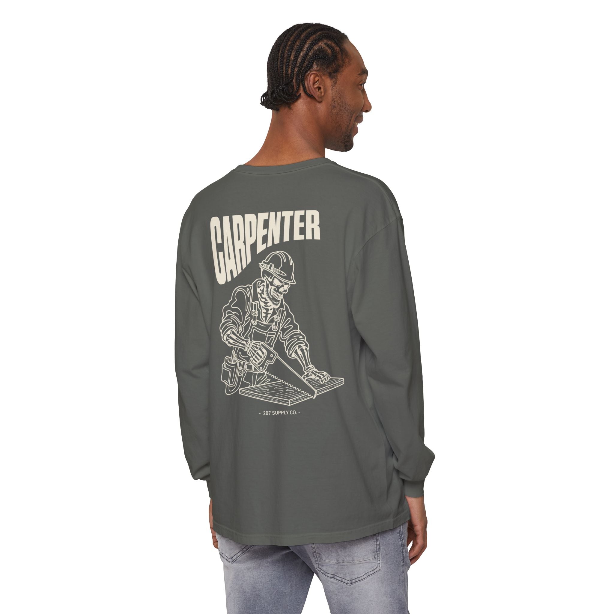 Carpenter Long Sleeve Tee - Dark