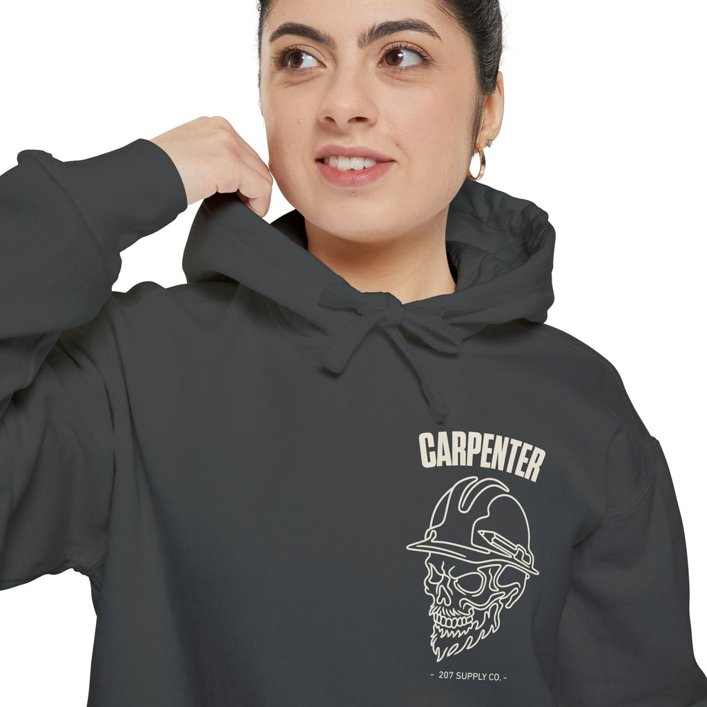 Carpenter Skull Hoodie - Dark