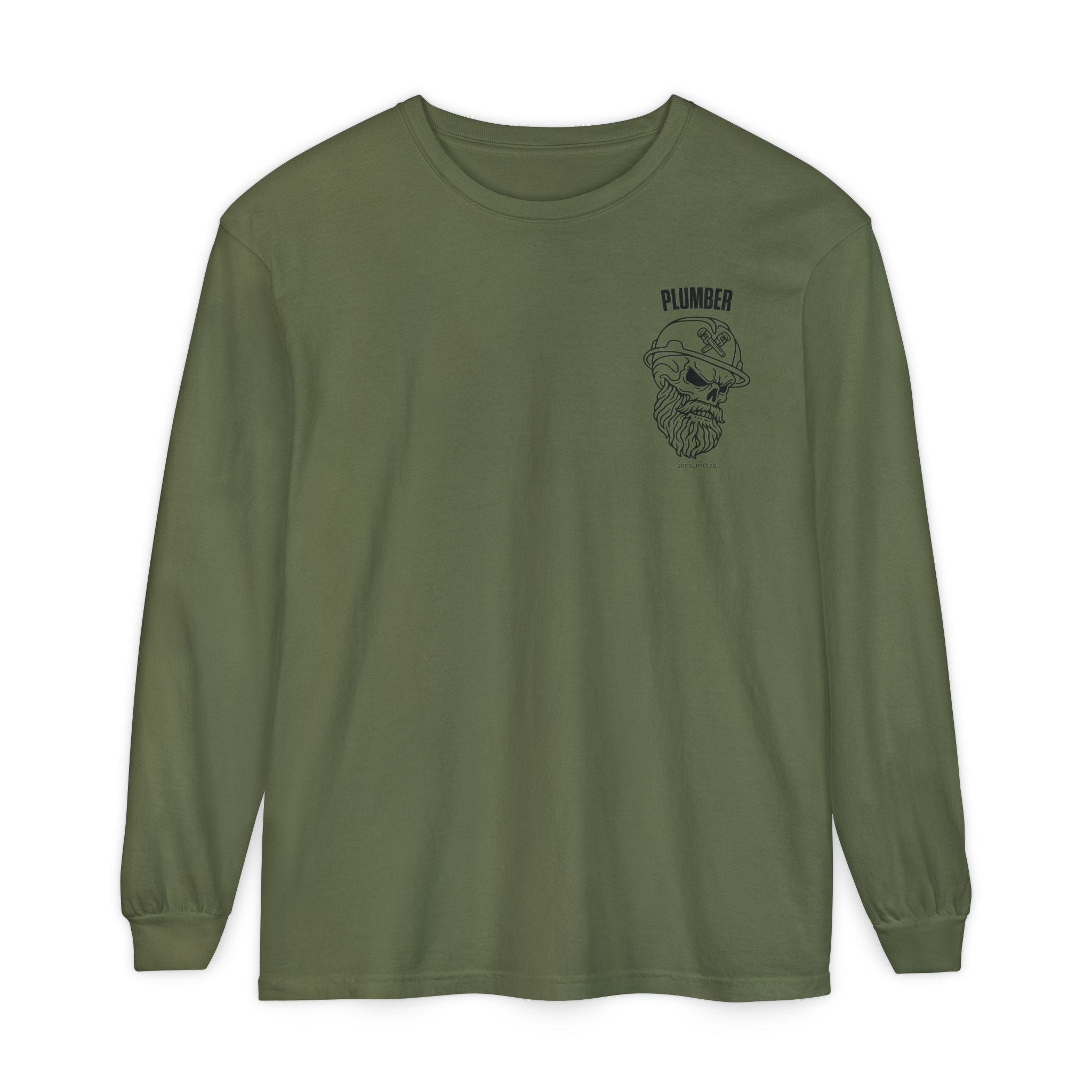 Plumber Skull Long Sleeve