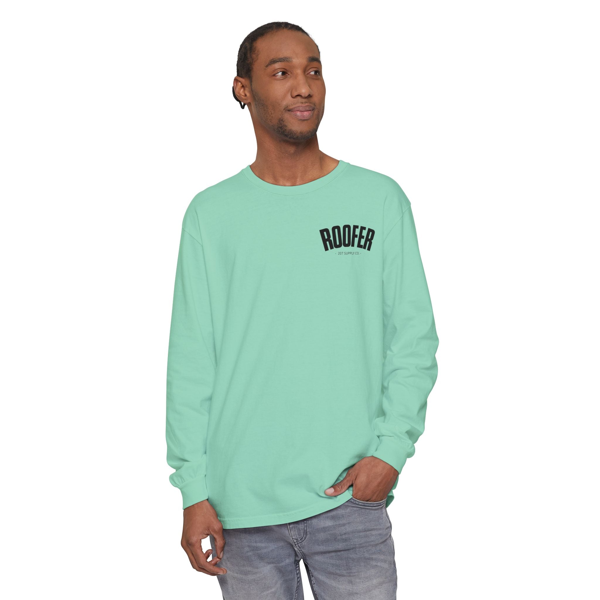 Roofer Skull Long Sleeve