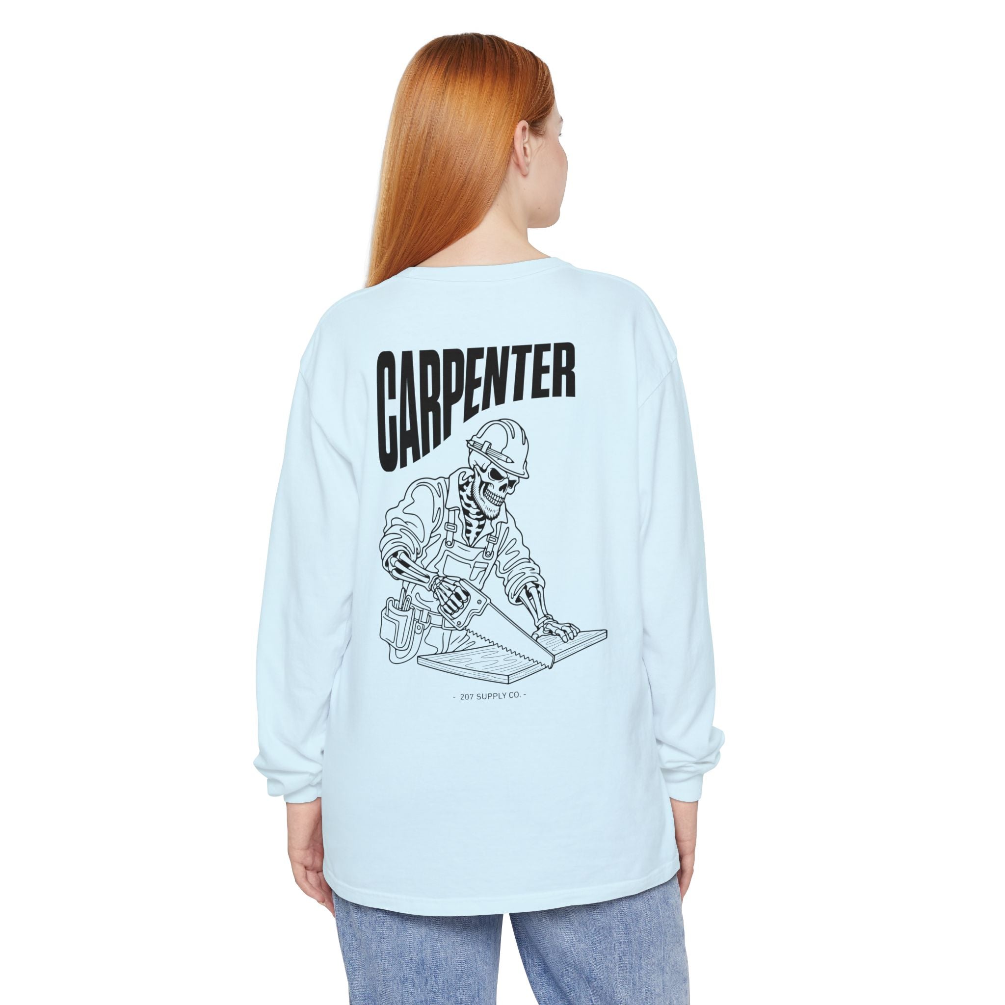 Carpenter Skull Long Sleeve Tee