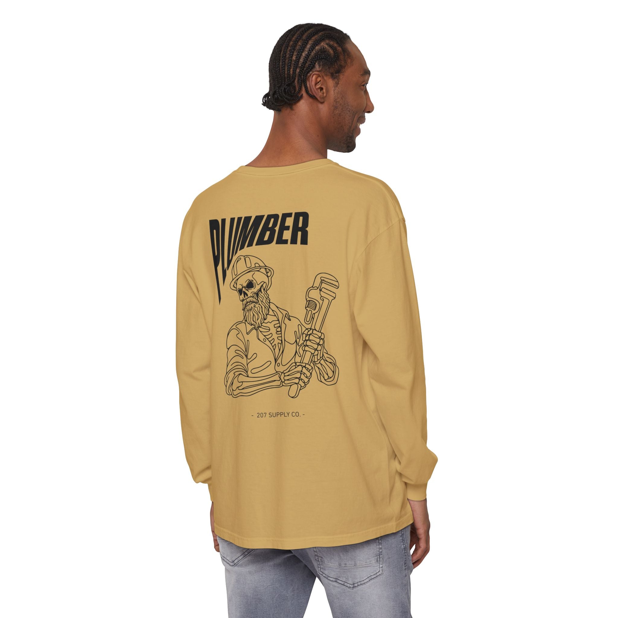 Plumber Skull Long Sleeve