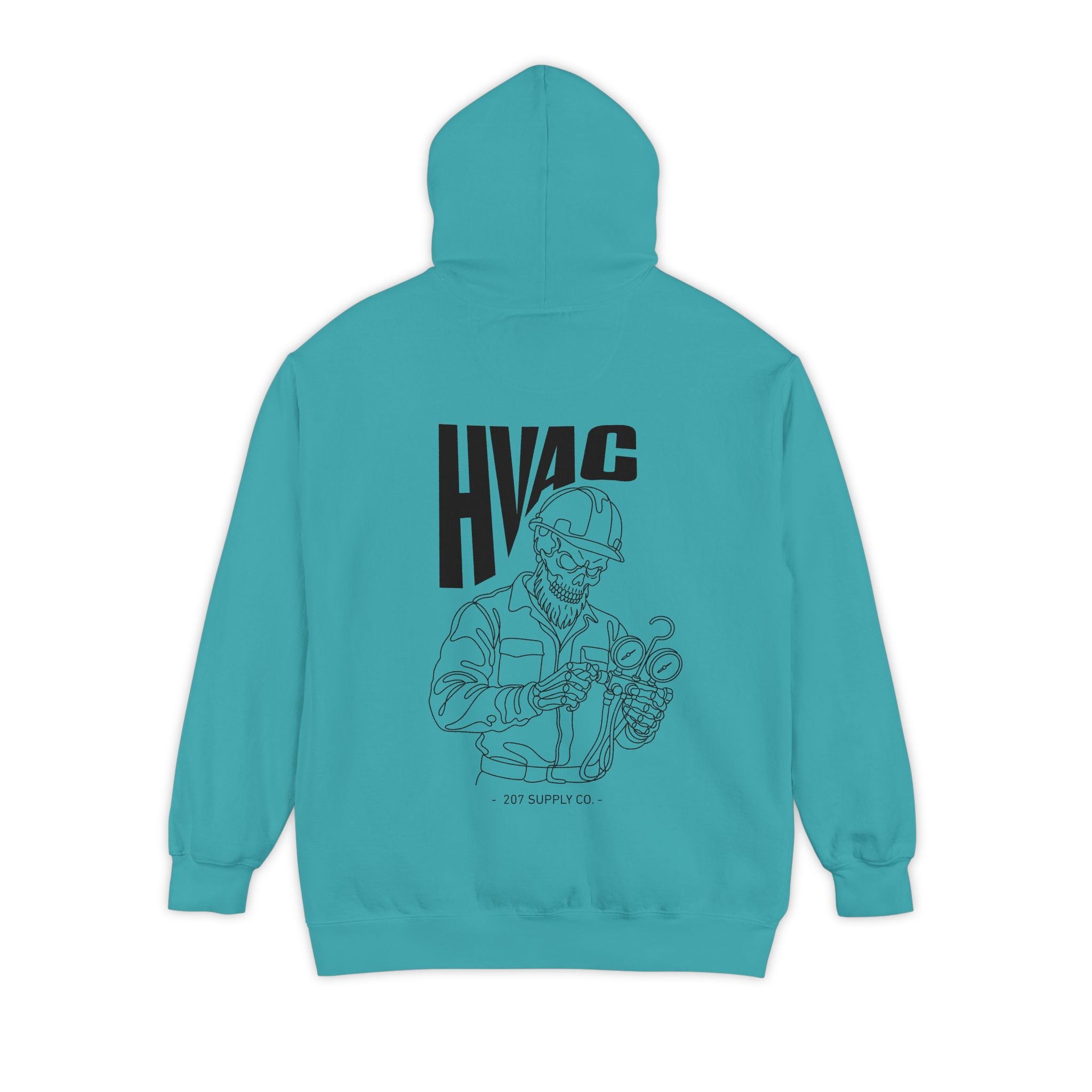 HVAC skull Hoodie