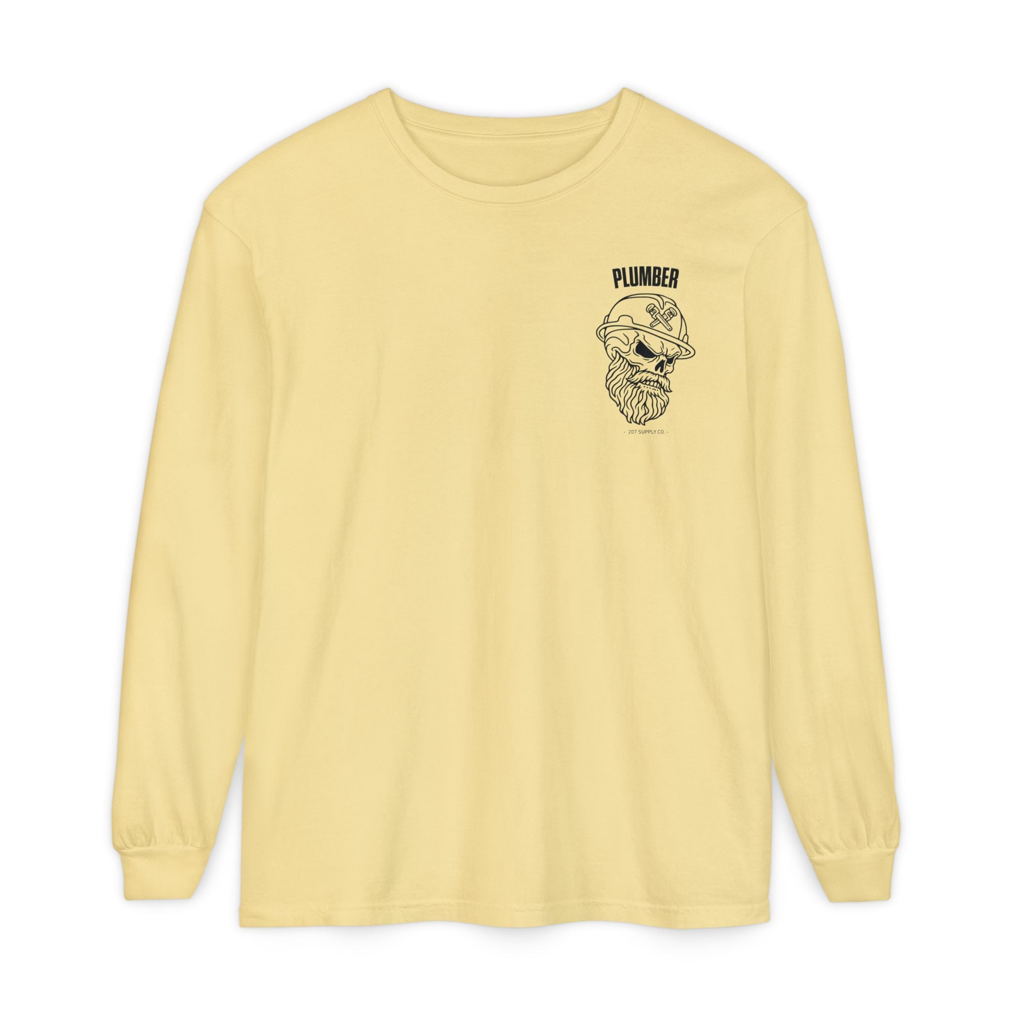 Plumber Skull Long Sleeve