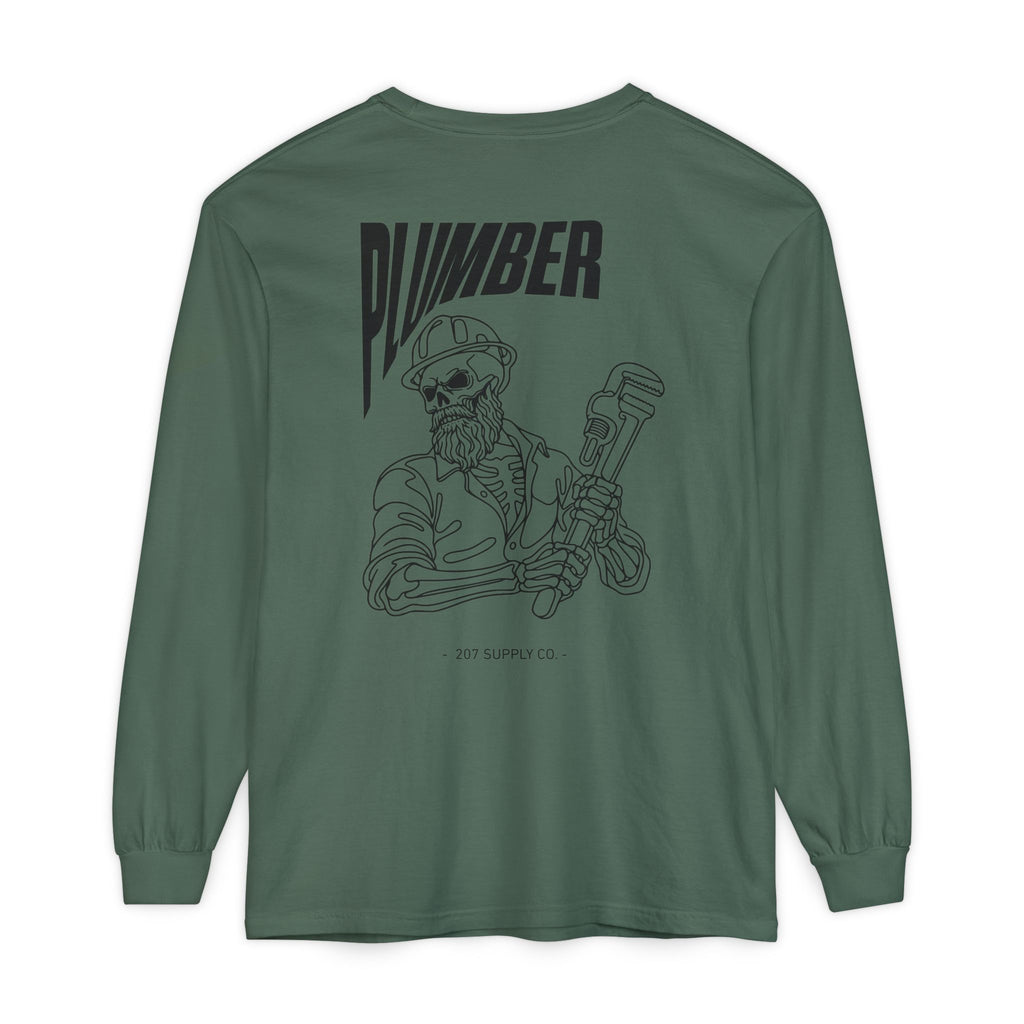 Plumber Skull Long Sleeve