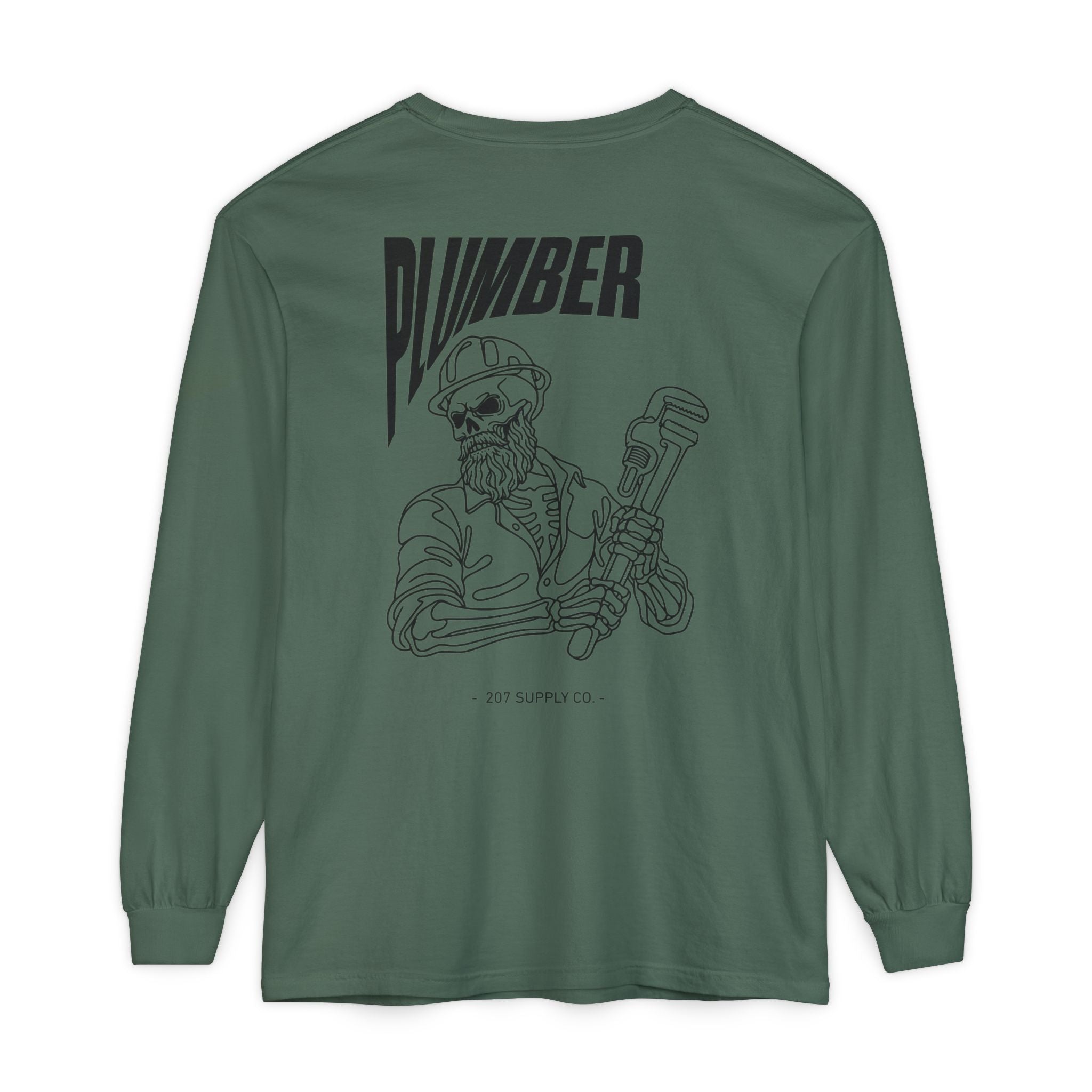 Plumber Skull Long Sleeve