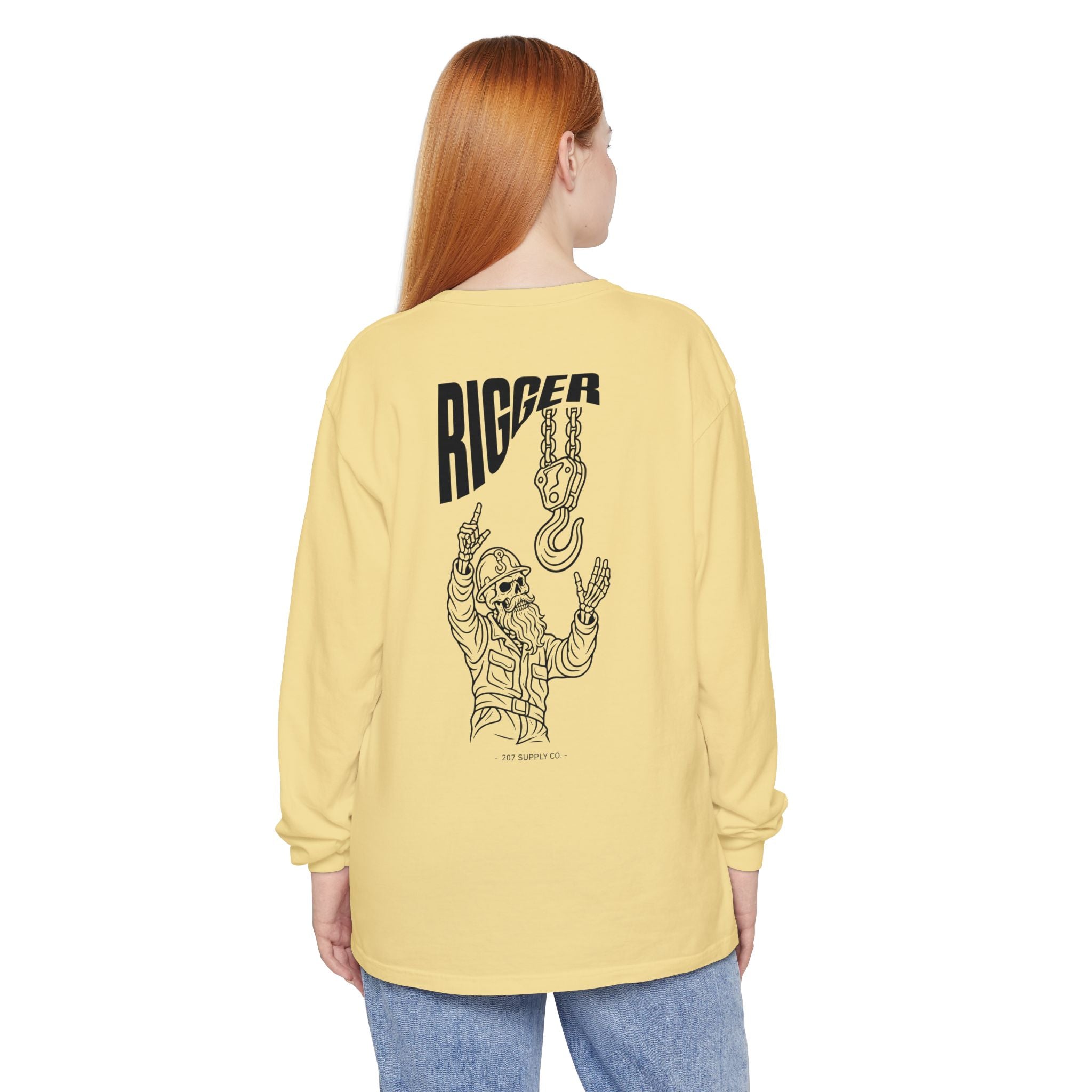 Rigger Skull Long Sleeve