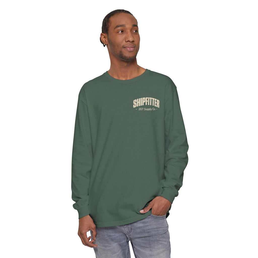 Shipfitter Skull & Hammer Long Sleeve - Dark Colors