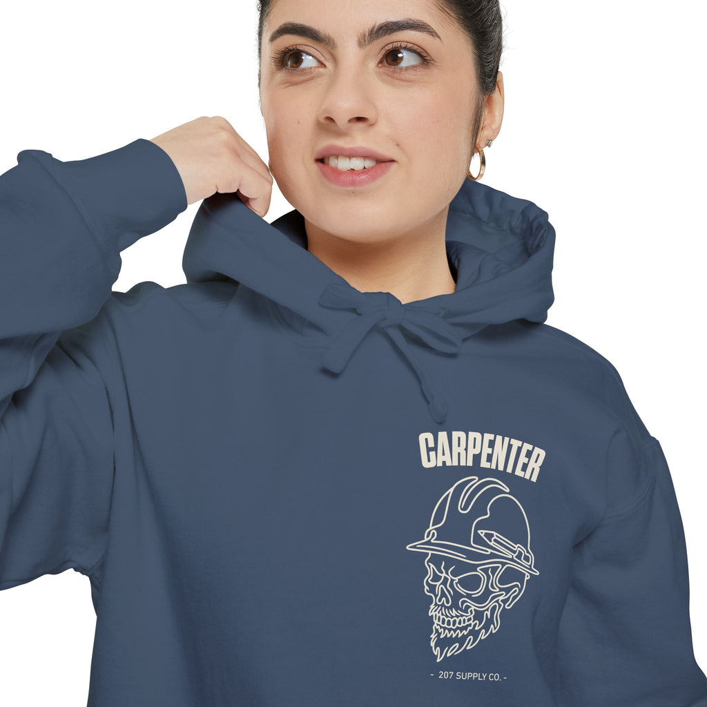 Carpenter Skull Hoodie - Dark