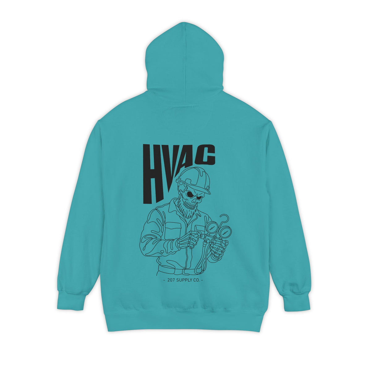 HVAC Skull Hoodie