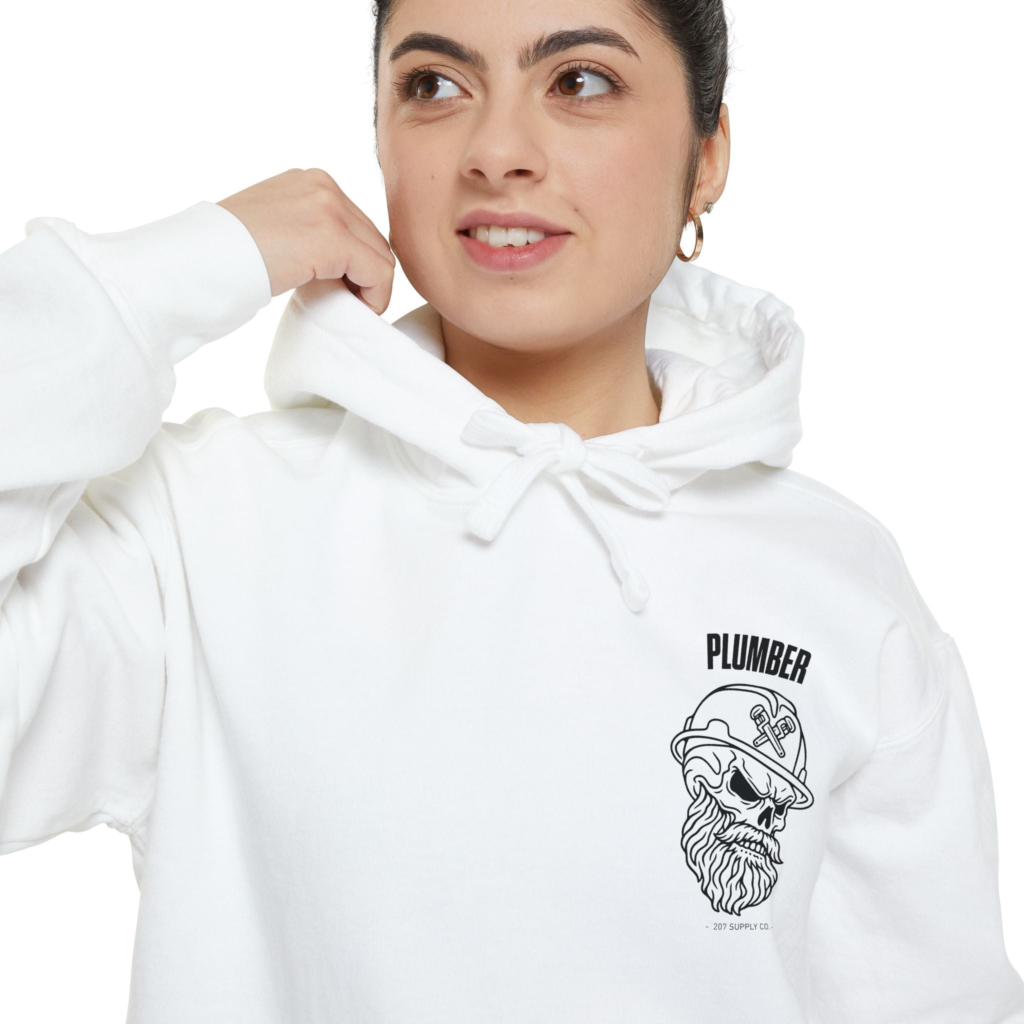 Plumber Skull Hoodie