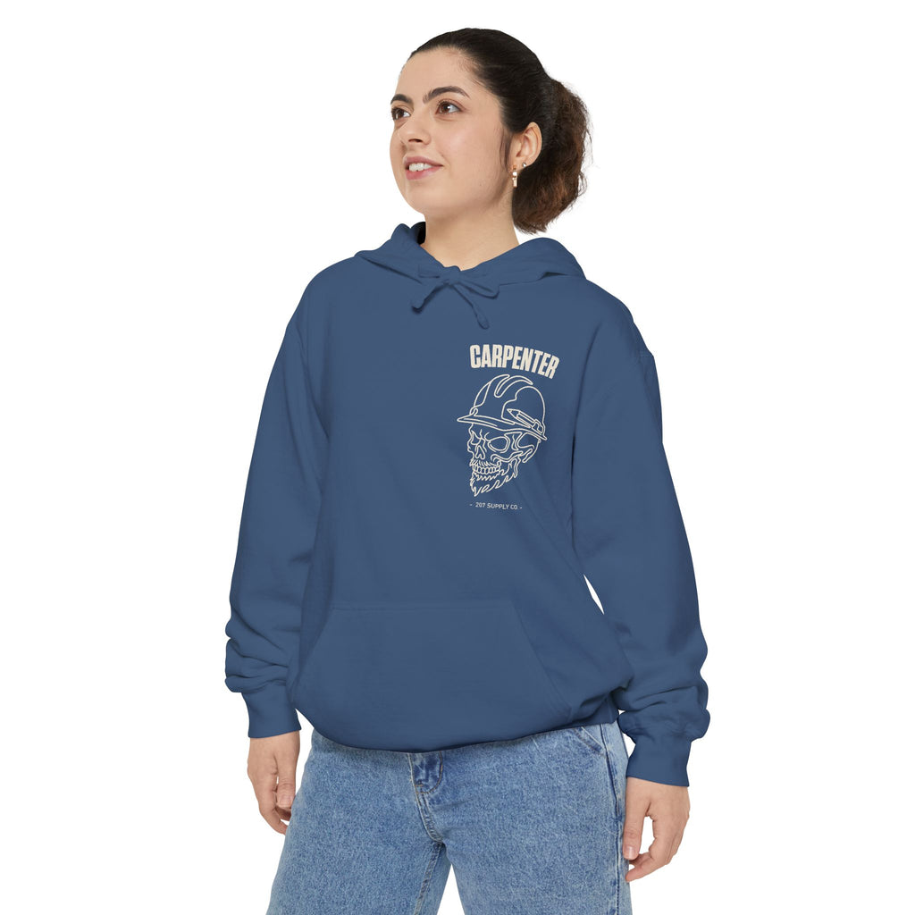 Carpenter Skull Hoodie - Dark